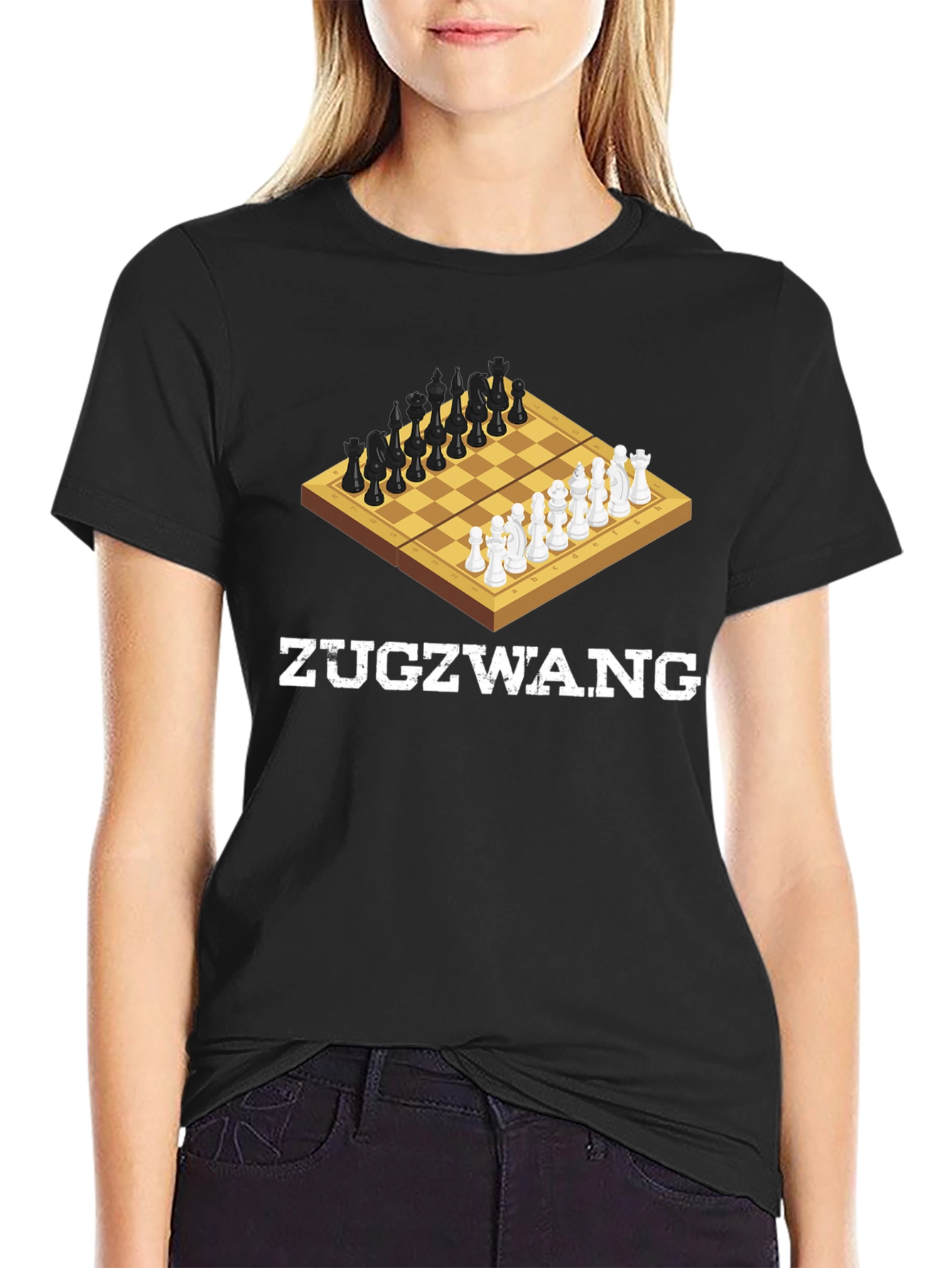 Zugzwang Chess T-Shirt - Strategy Game Tee