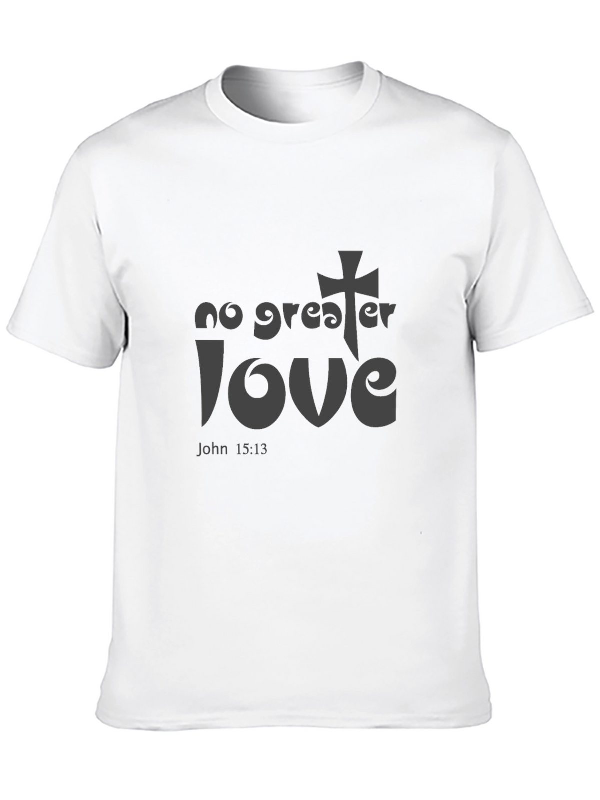 Faithful Tee: No Greater Love Graphic T-Shirt