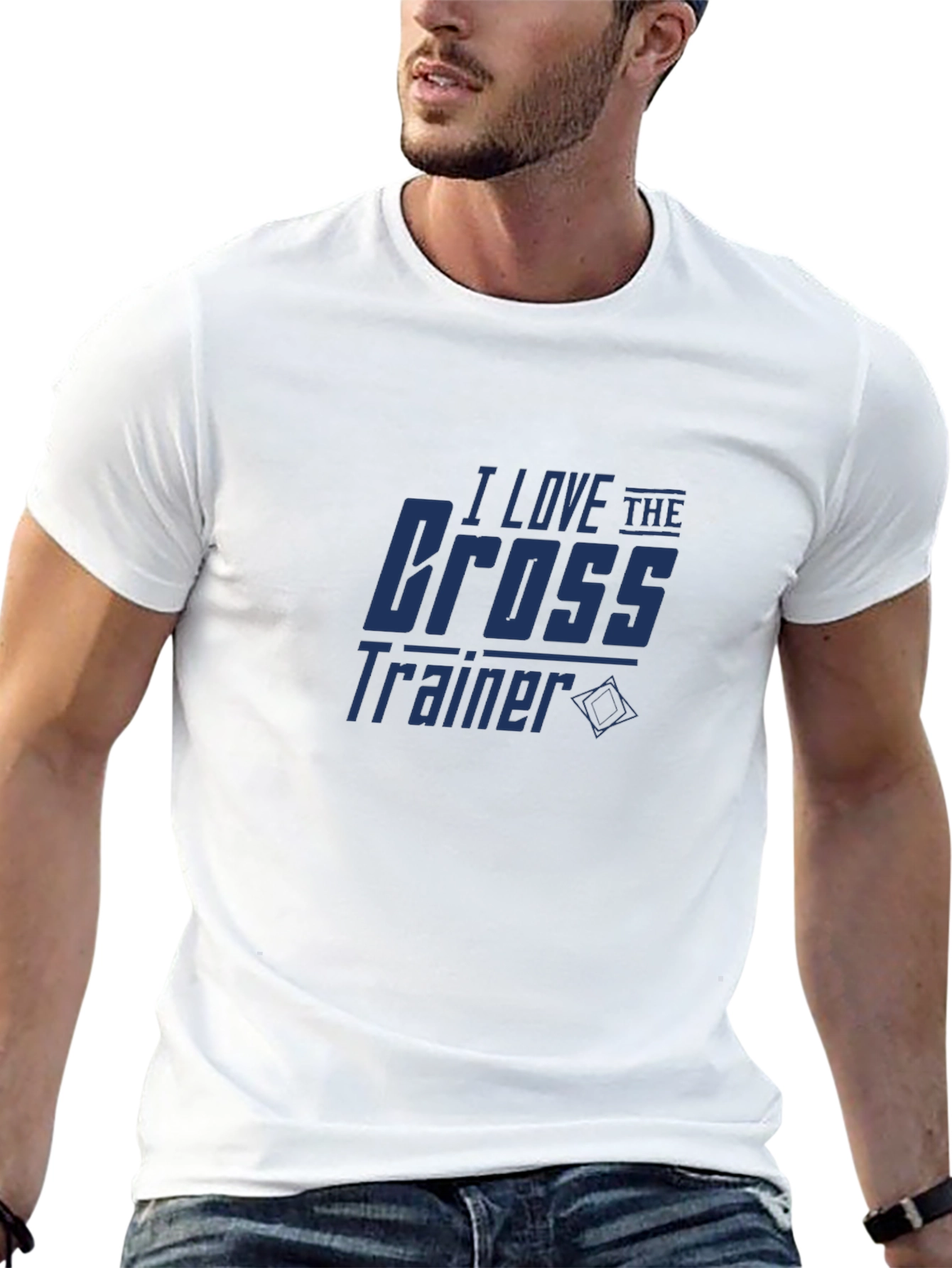 I Love the Cross Trainer T-Shirt - Black