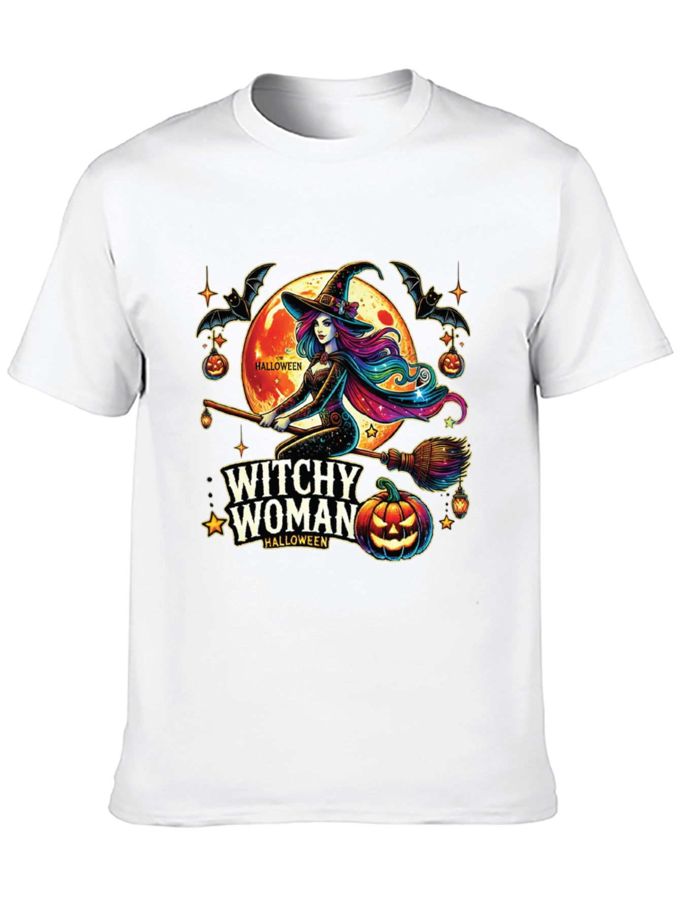 Witchy Woman Halloween T-Shirt