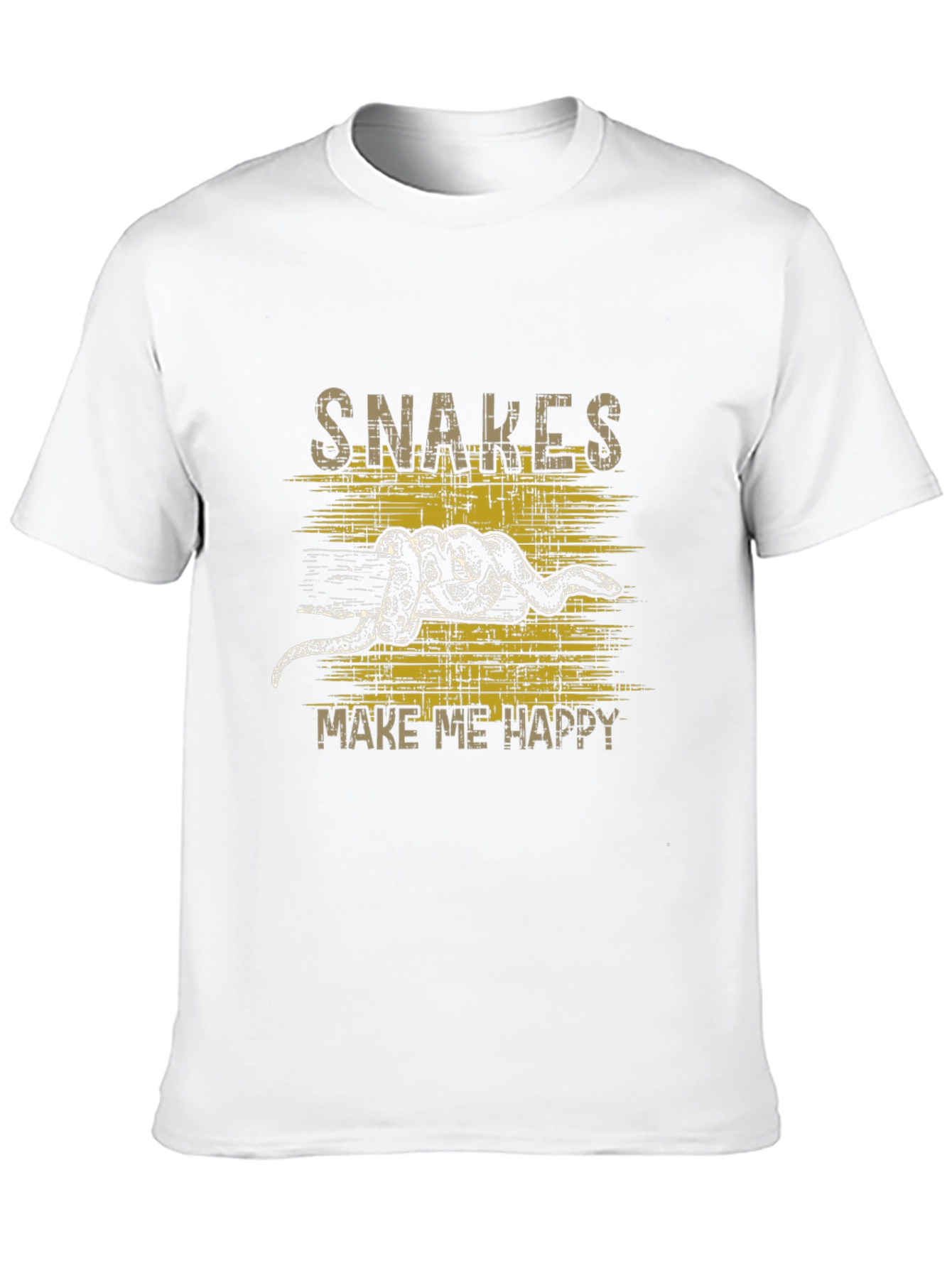 Snakes Make Me Happy Graphic Tee