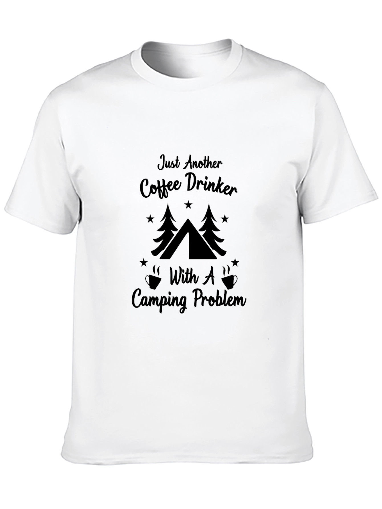 Coffee & Camping T-Shirt - Outdoor Adventure Apparel