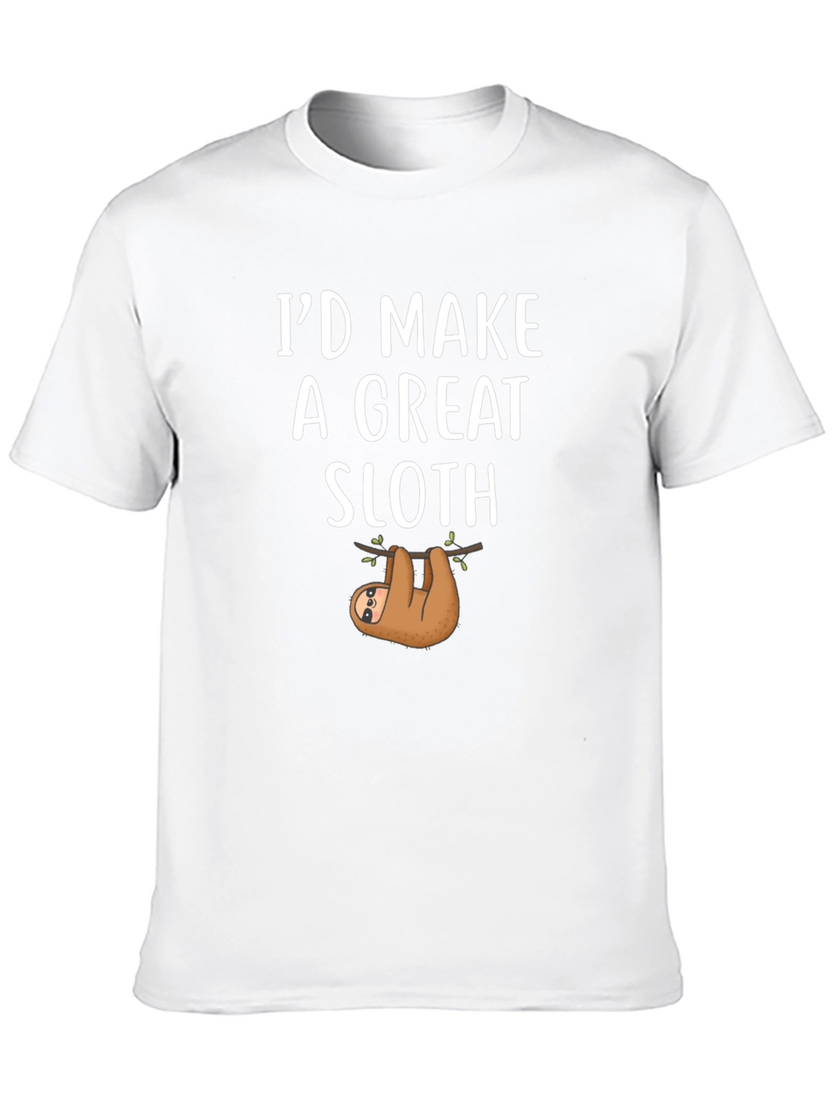 Great Sloth T-Shirt - Funny Animal Tee