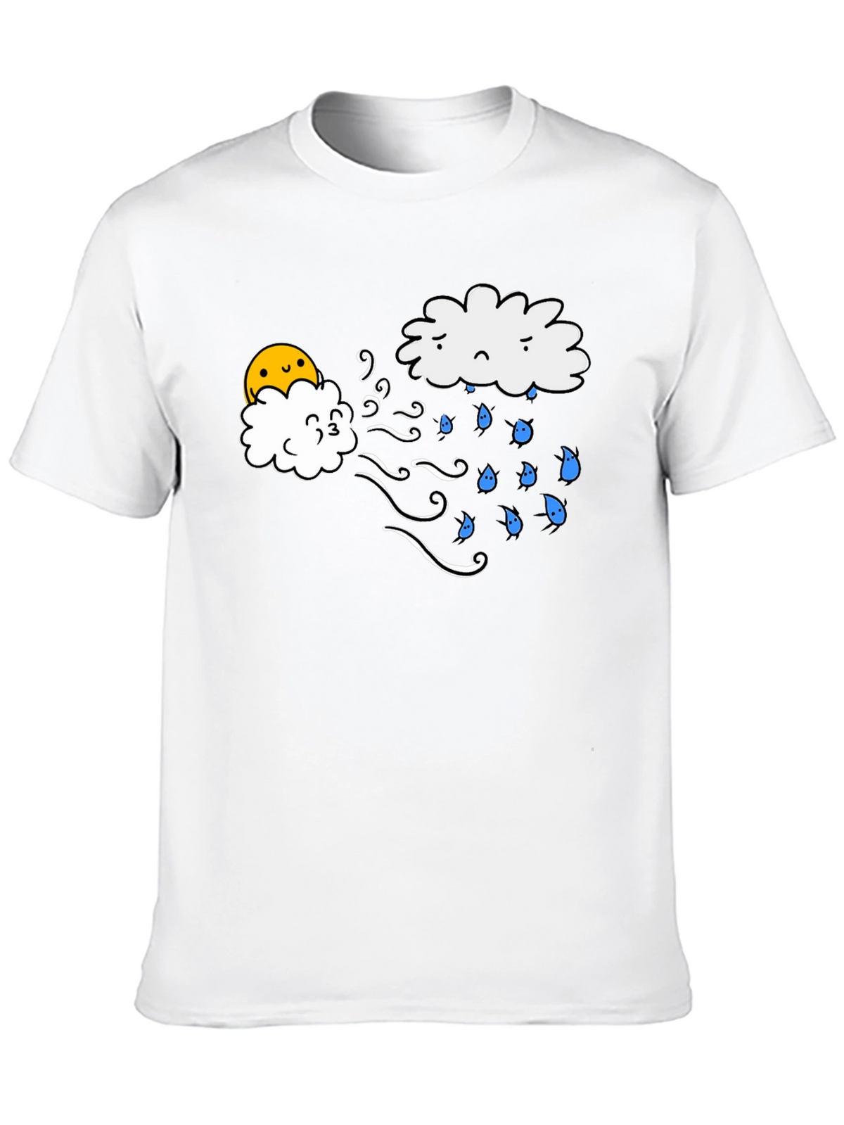 Funny Weather Cloud Graphic Tee