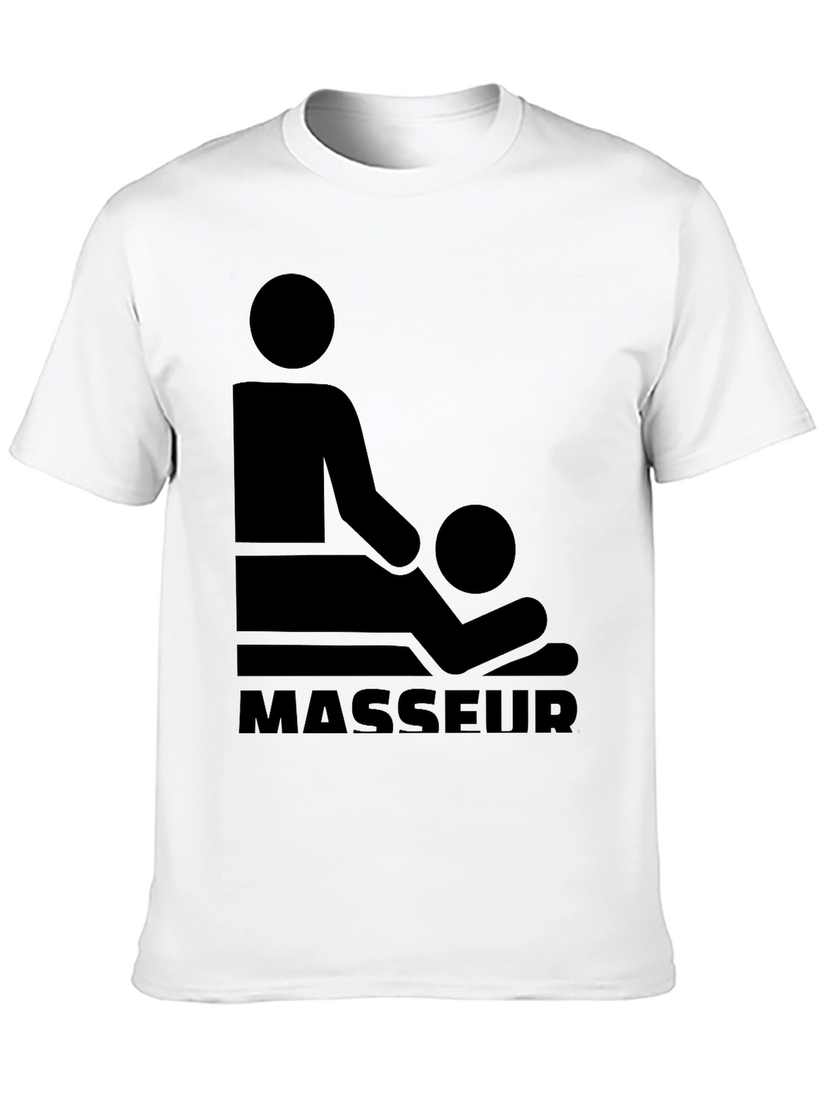 Masseur Graphic T-Shirt - Black
