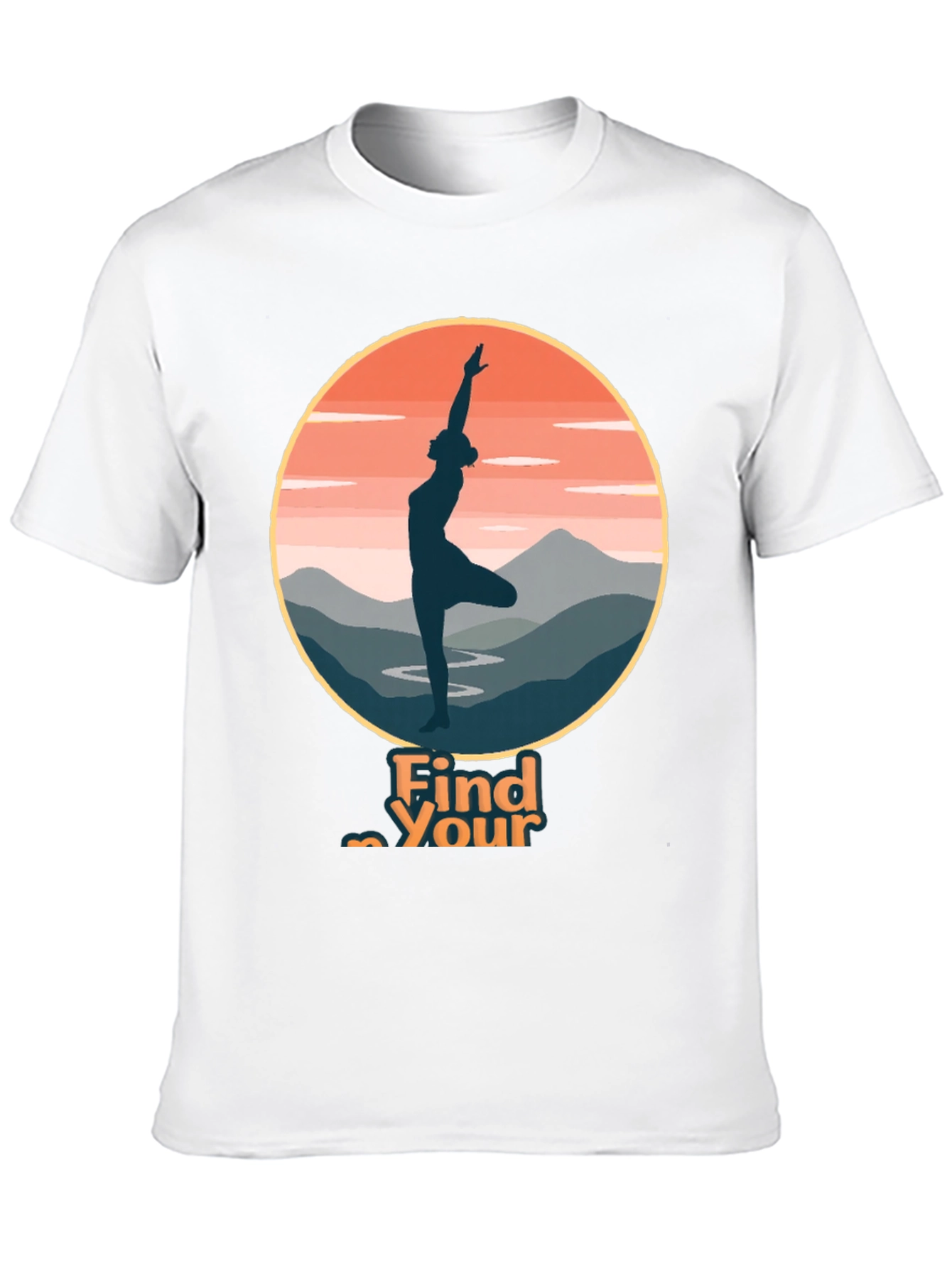 Yoga Find Your Flow Graphic Tee