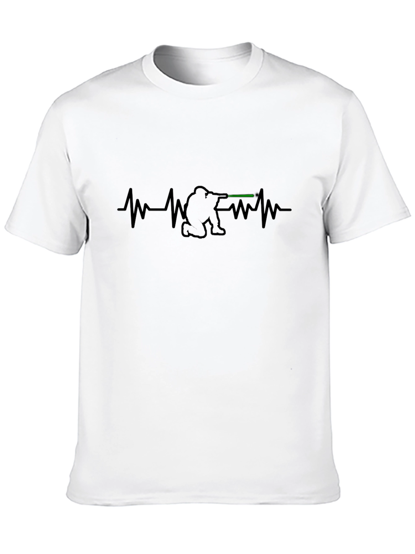 Tactical Heartbeat T-Shirt - Shooter Design