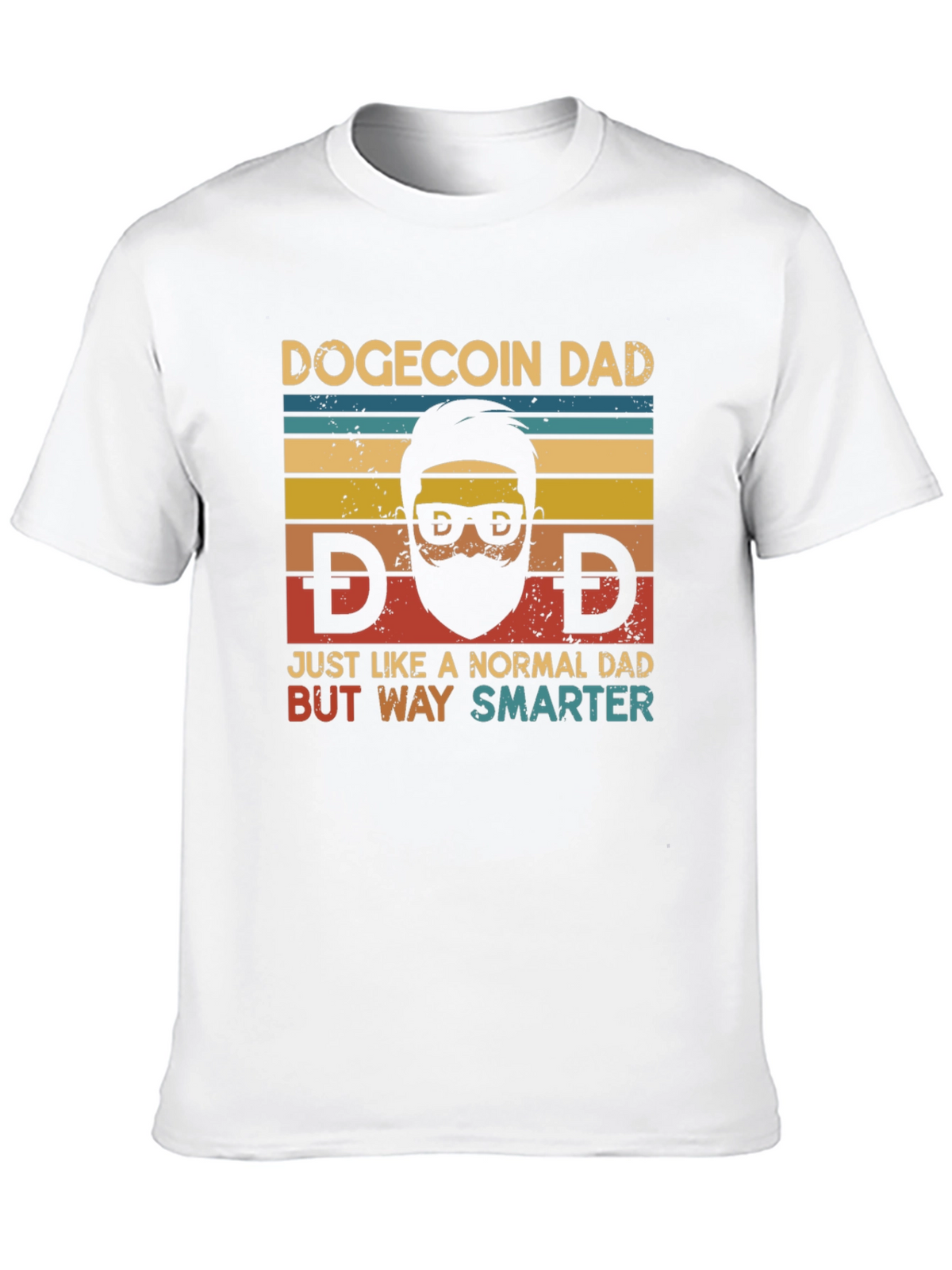 Dogecoin Dad T-Shirt - Crypto Humor