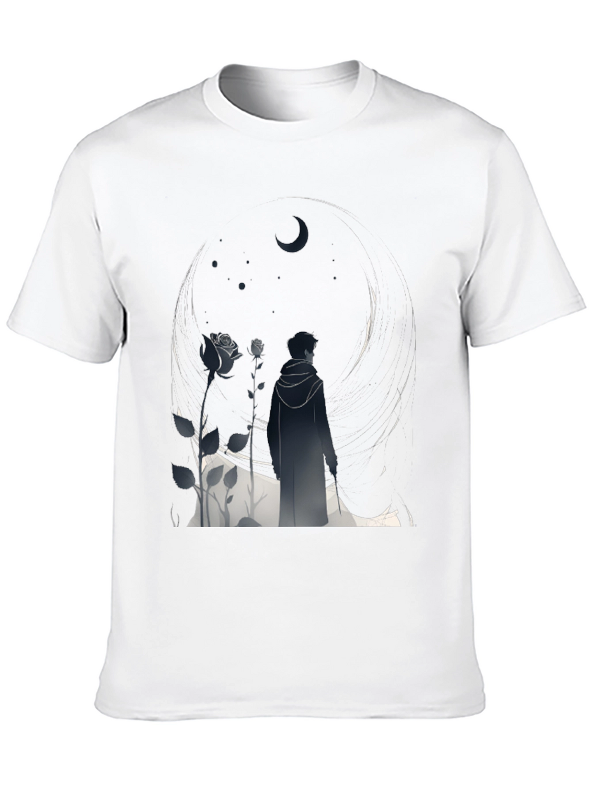 Midnight Bloom Graphic Tee