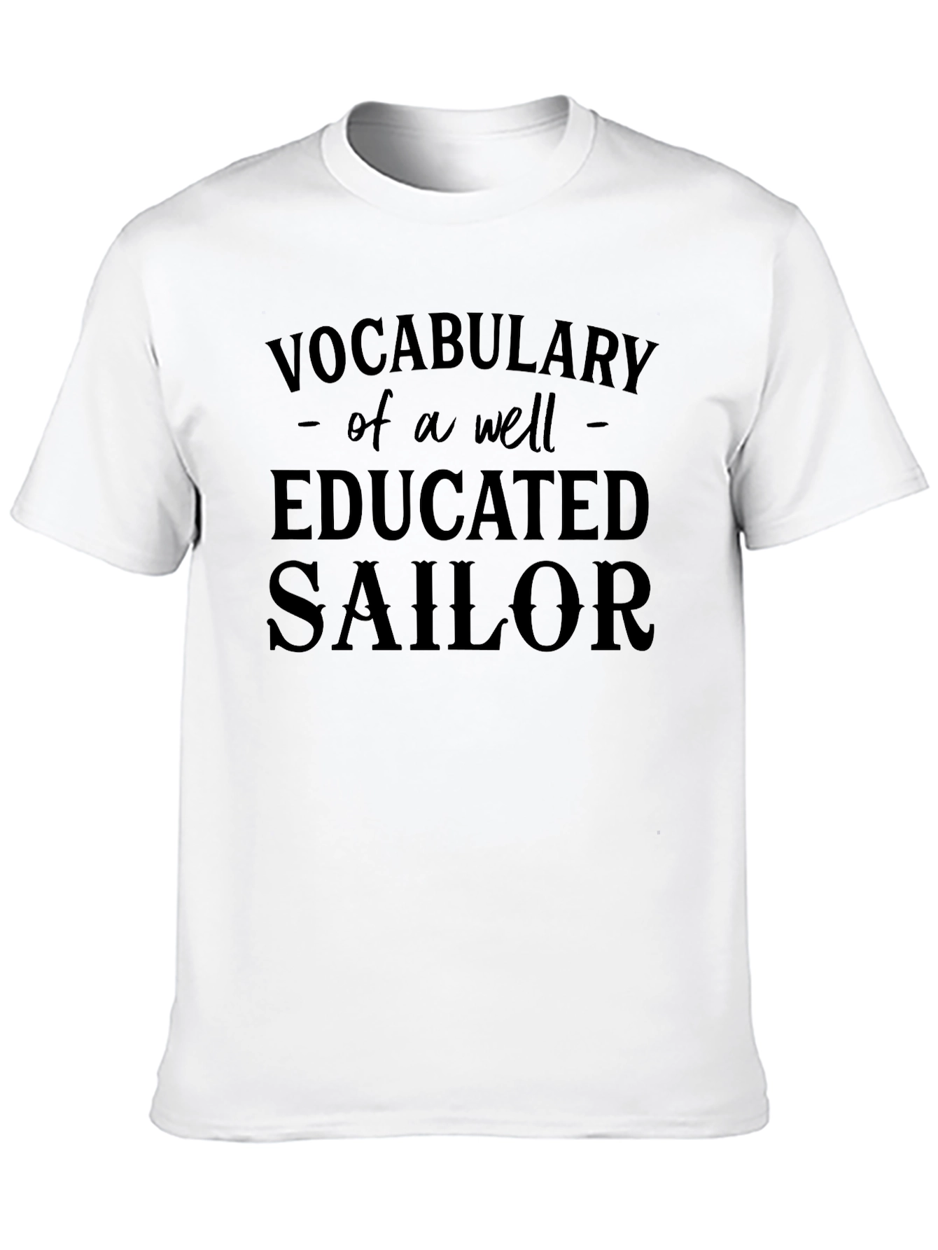 Educated Sailor Graphic T-Shirt