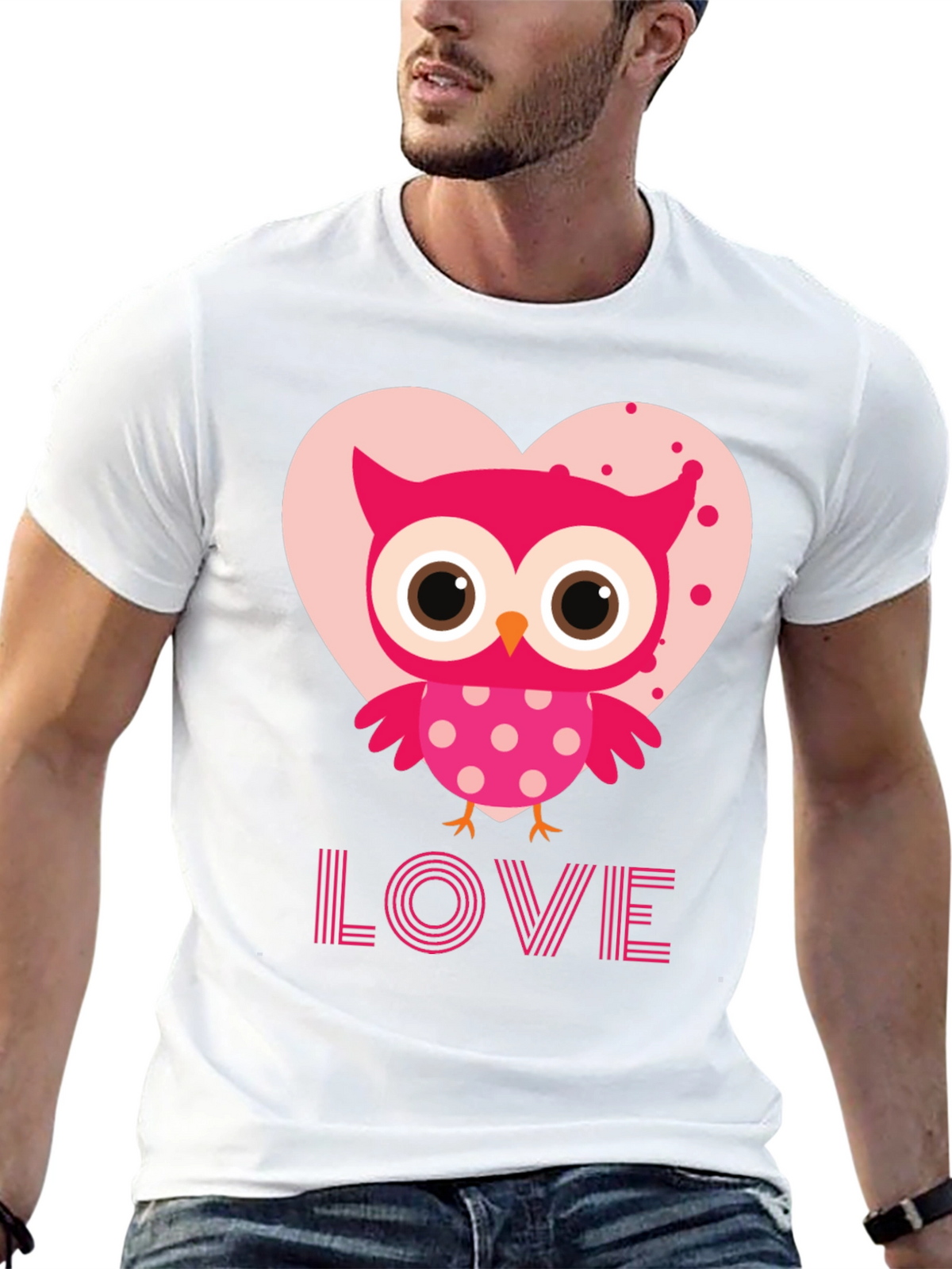 Owl Love T-Shirt - Valentines Day