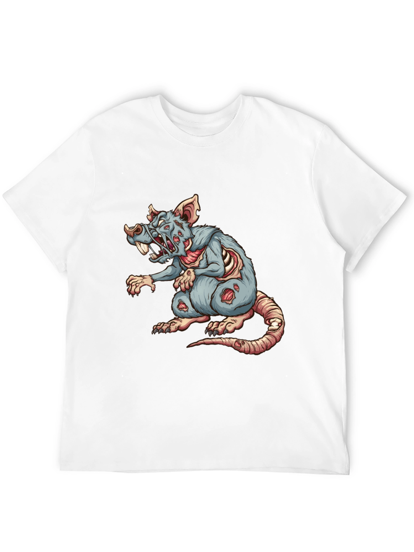 Zombie Rat Graphic Tee - Black T-Shirt