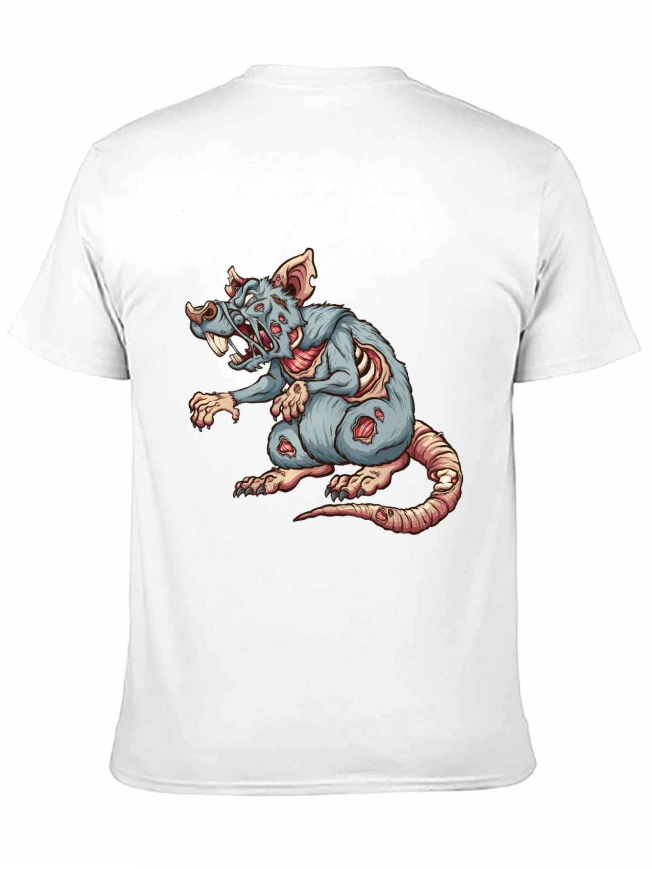 Zombie Rat Graphic Tee - Black T-Shirt