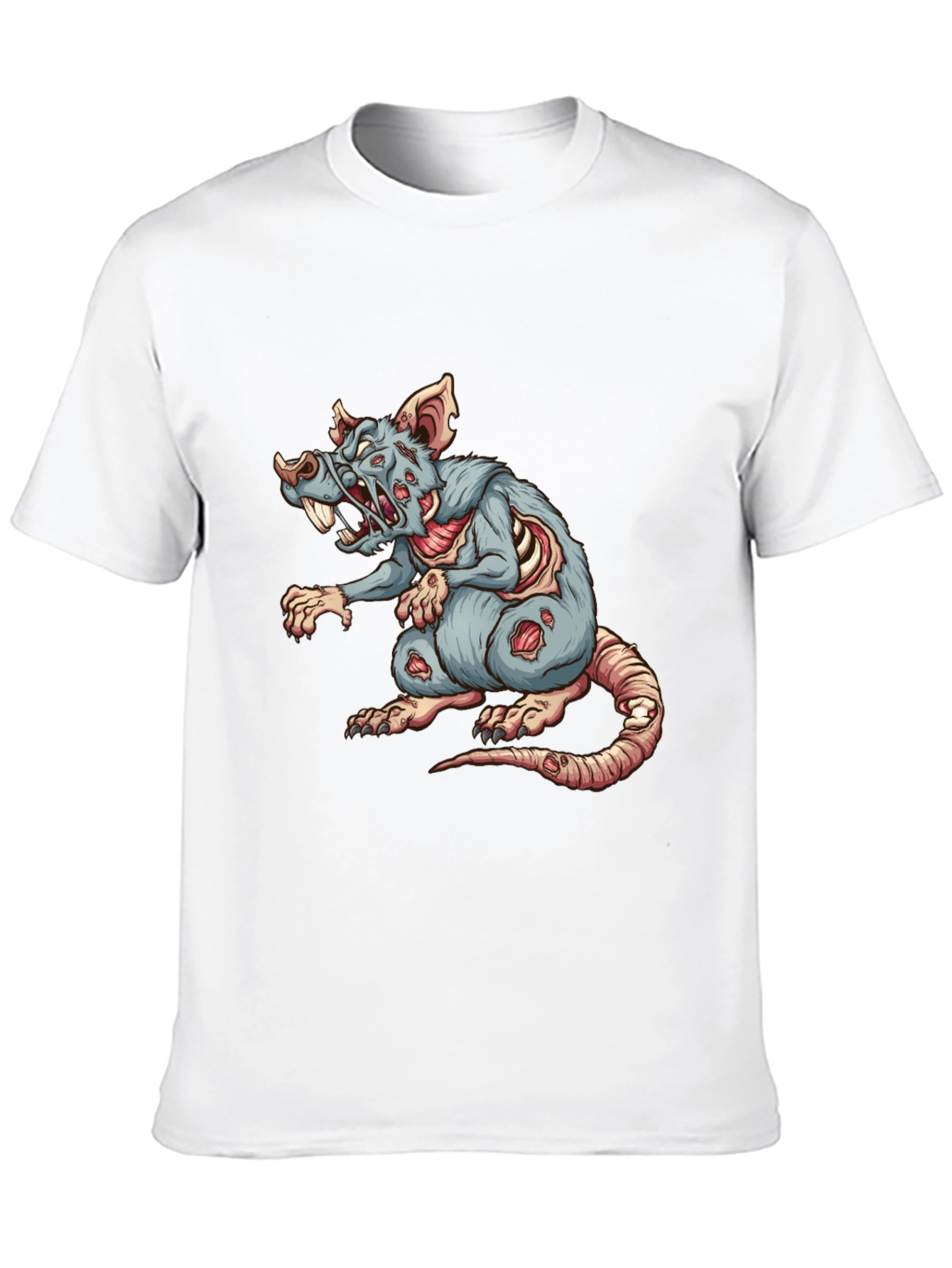 Zombie Rat Graphic Tee - Black T-Shirt