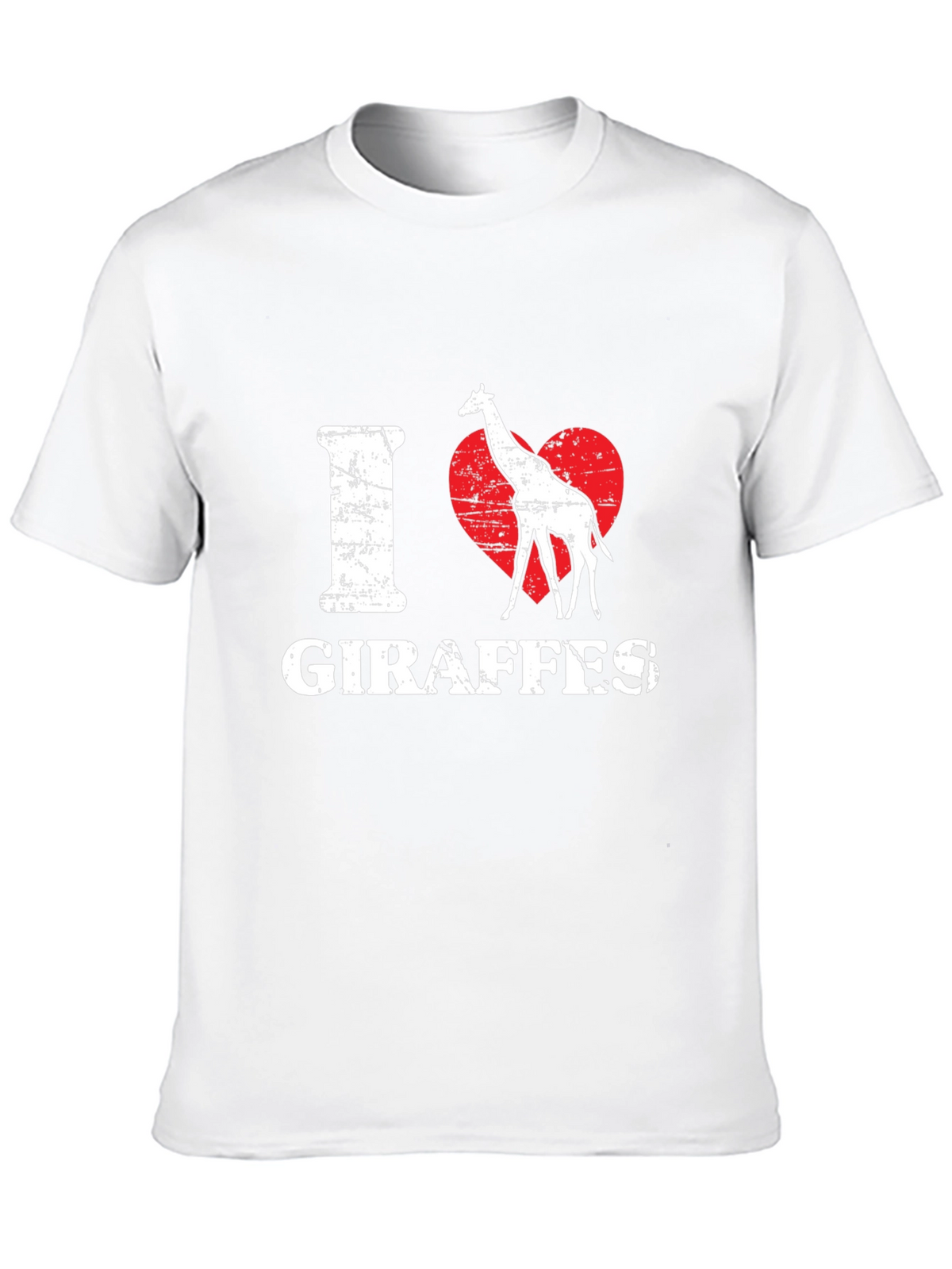 I Heart Giraffes T-Shirt - Unisex Graphic Tee