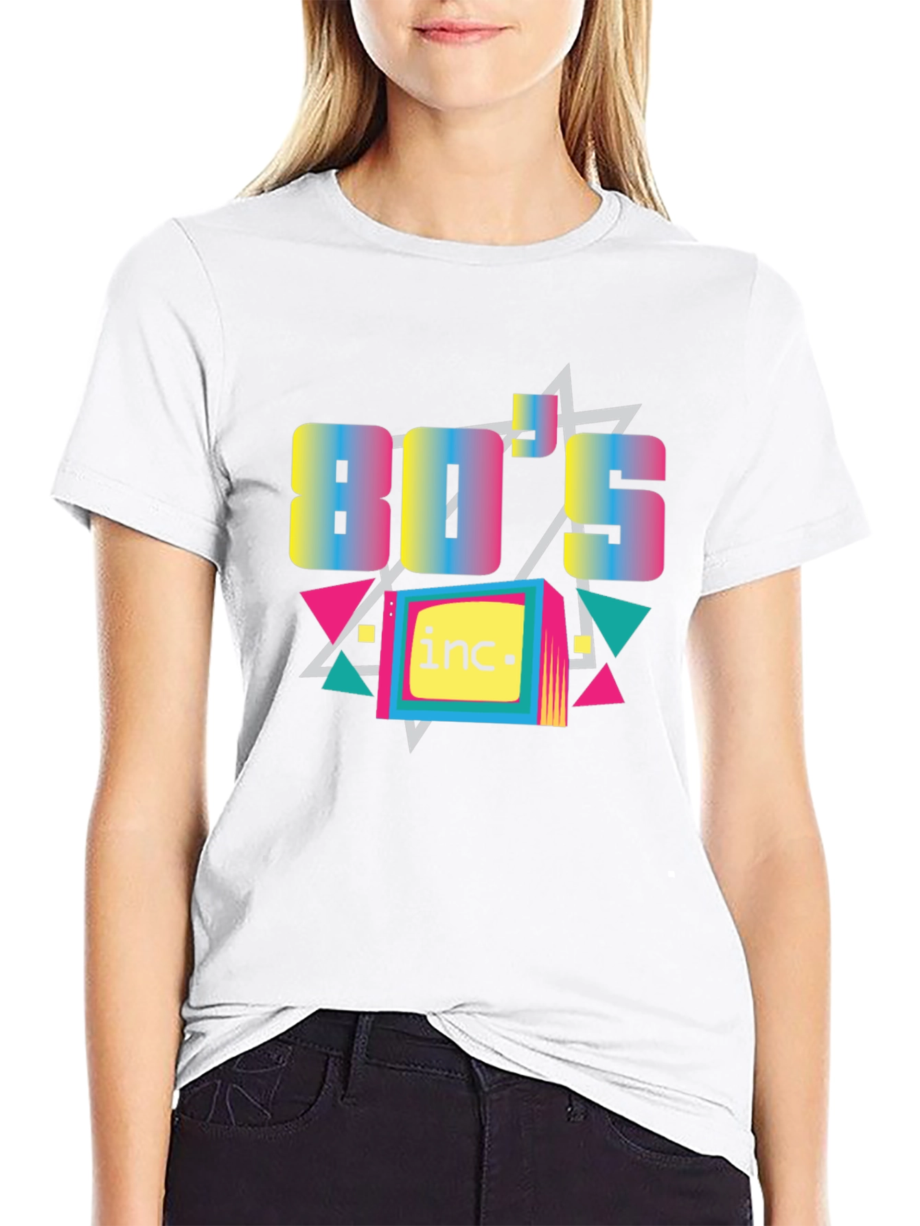 80s Inc. Graphic Tee - Retro Style