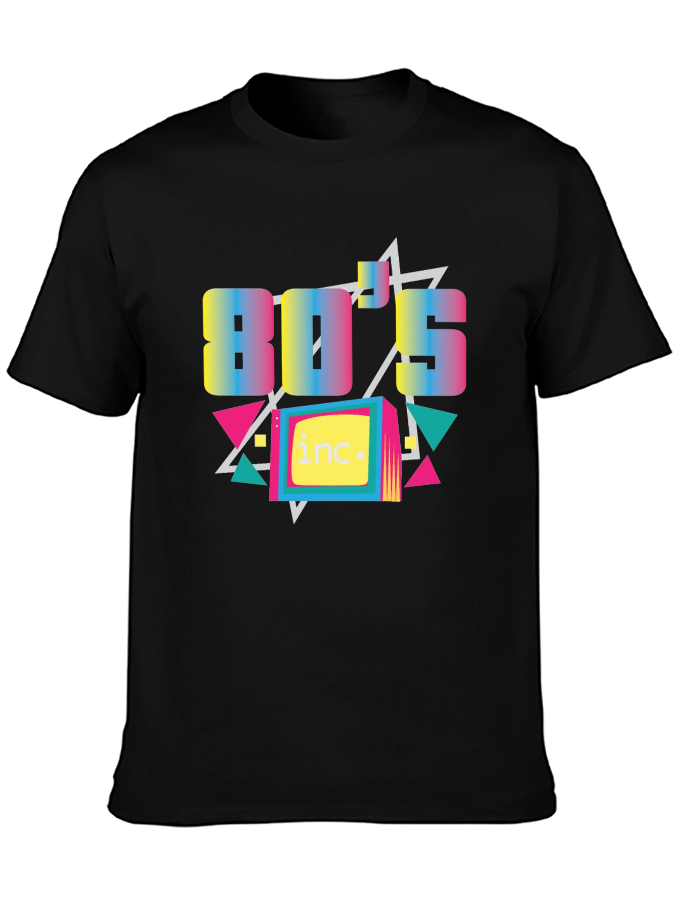 80s Inc. Graphic Tee - Retro Style