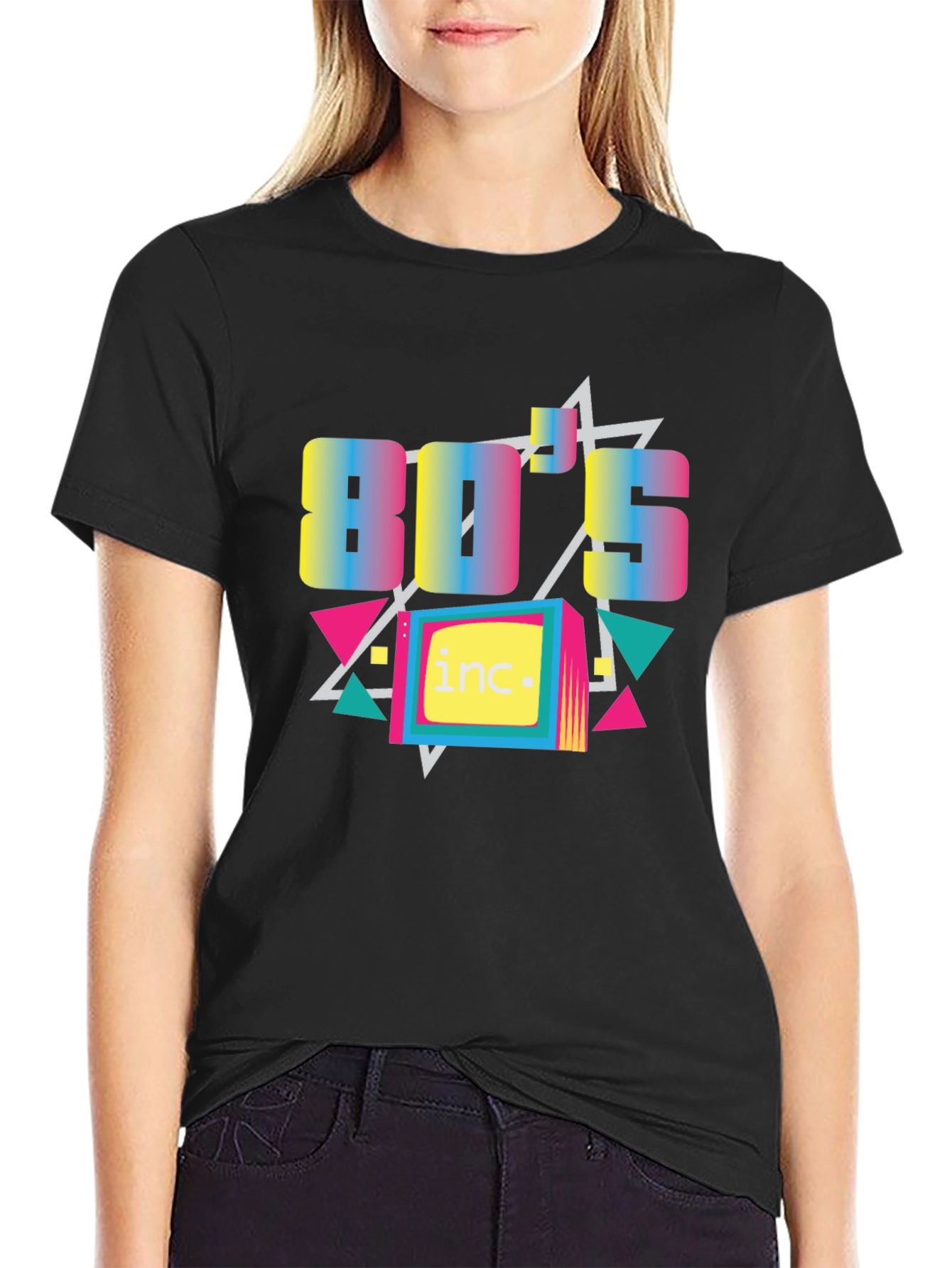 80s Inc. Graphic Tee - Retro Style