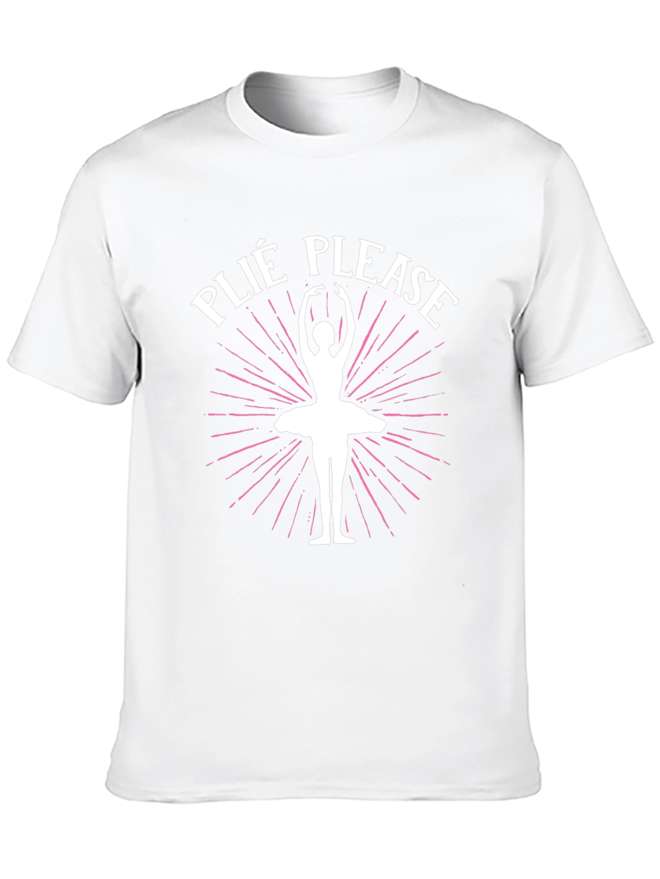 Plie Please Ballet T-Shirt - Dance Lover Tee