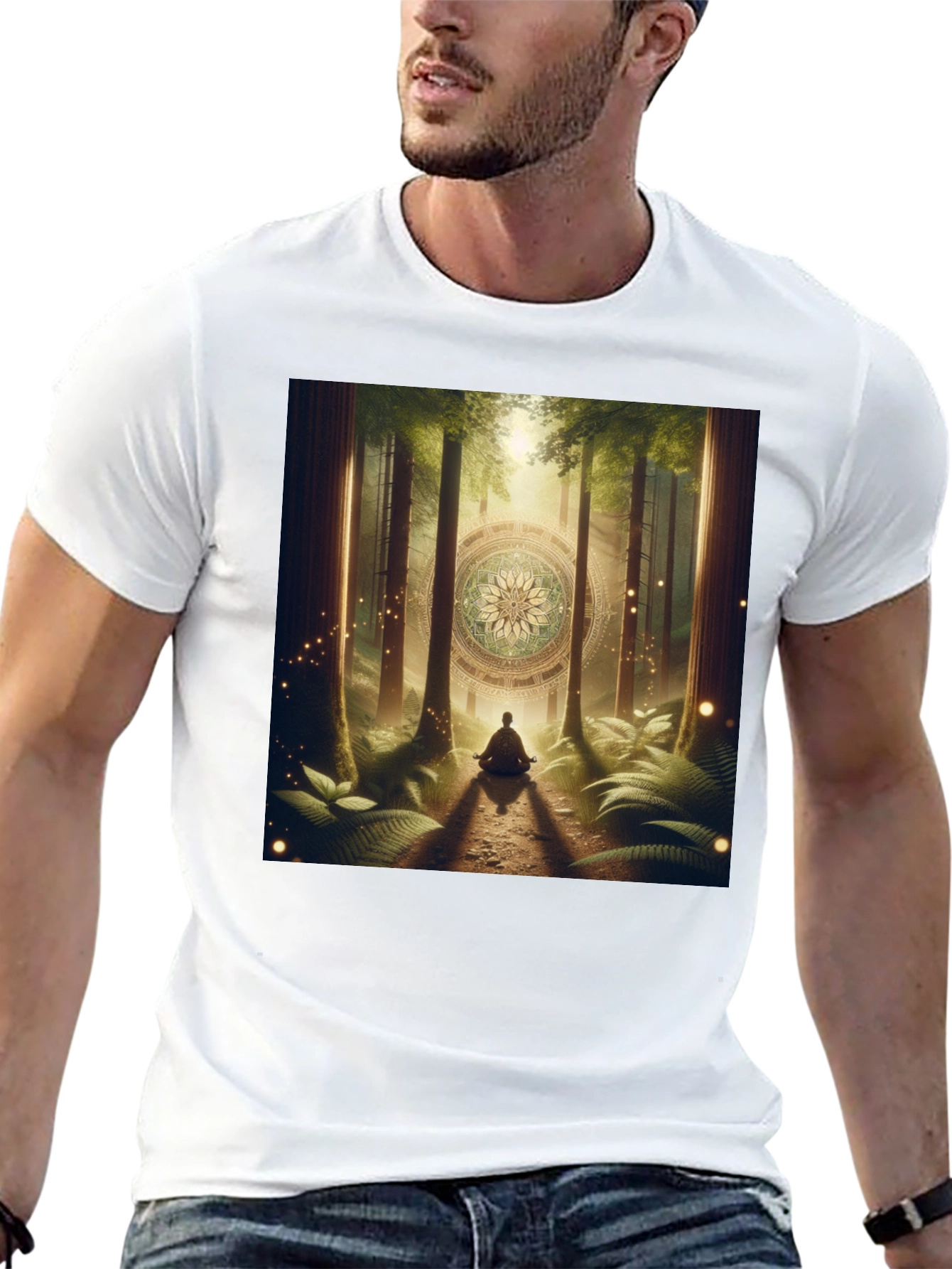Zen Forest Meditation T-Shirt