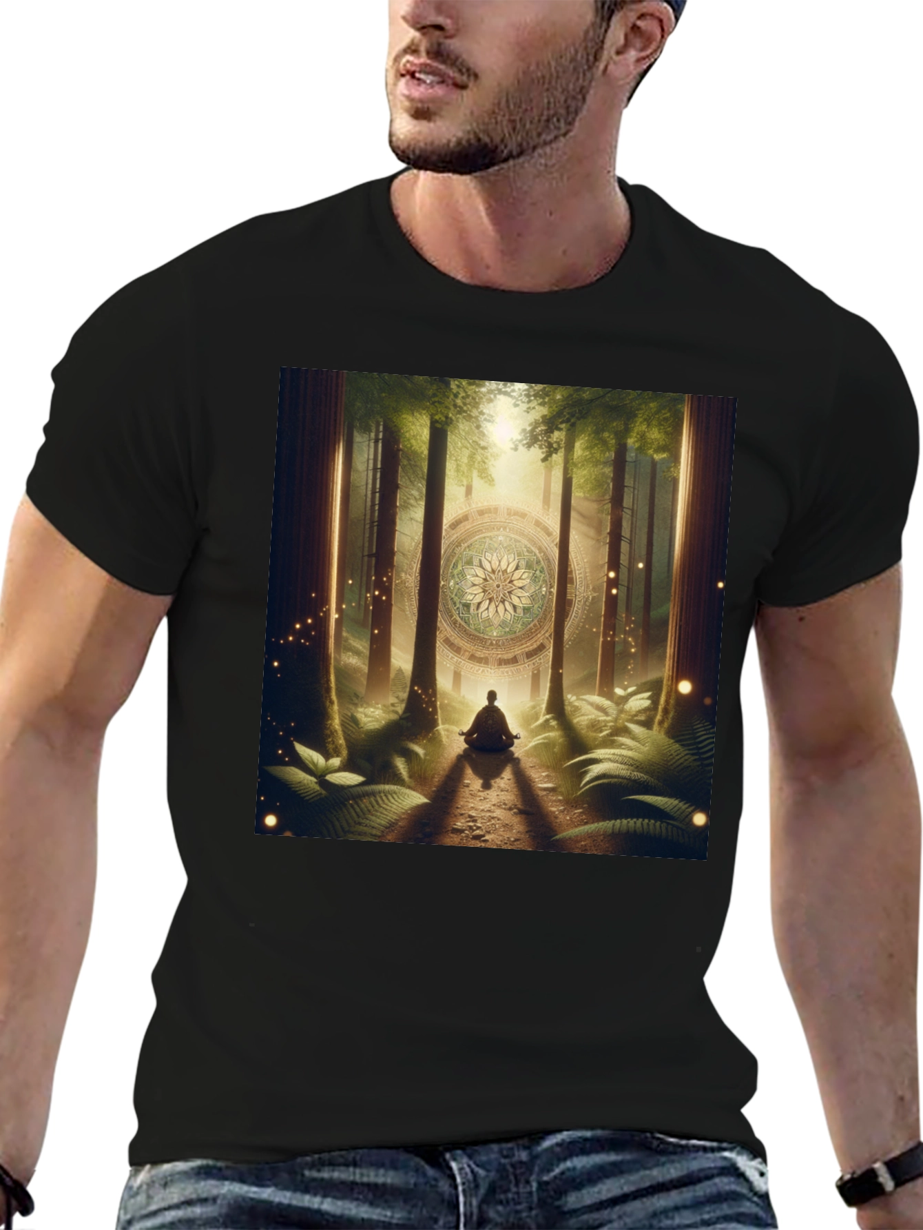 Zen Forest Meditation T-Shirt