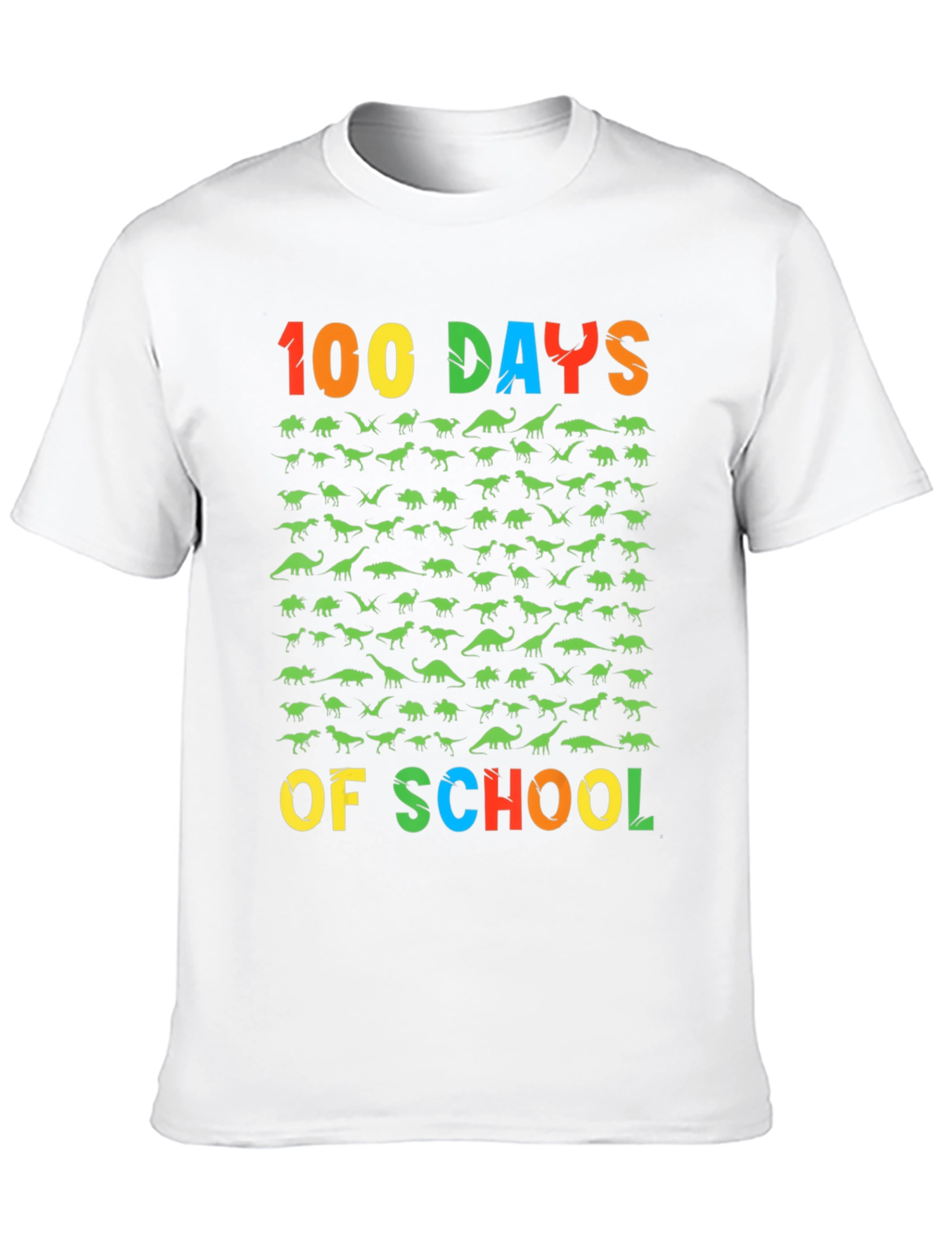 100 Days of School Dinosaur T-Shirt