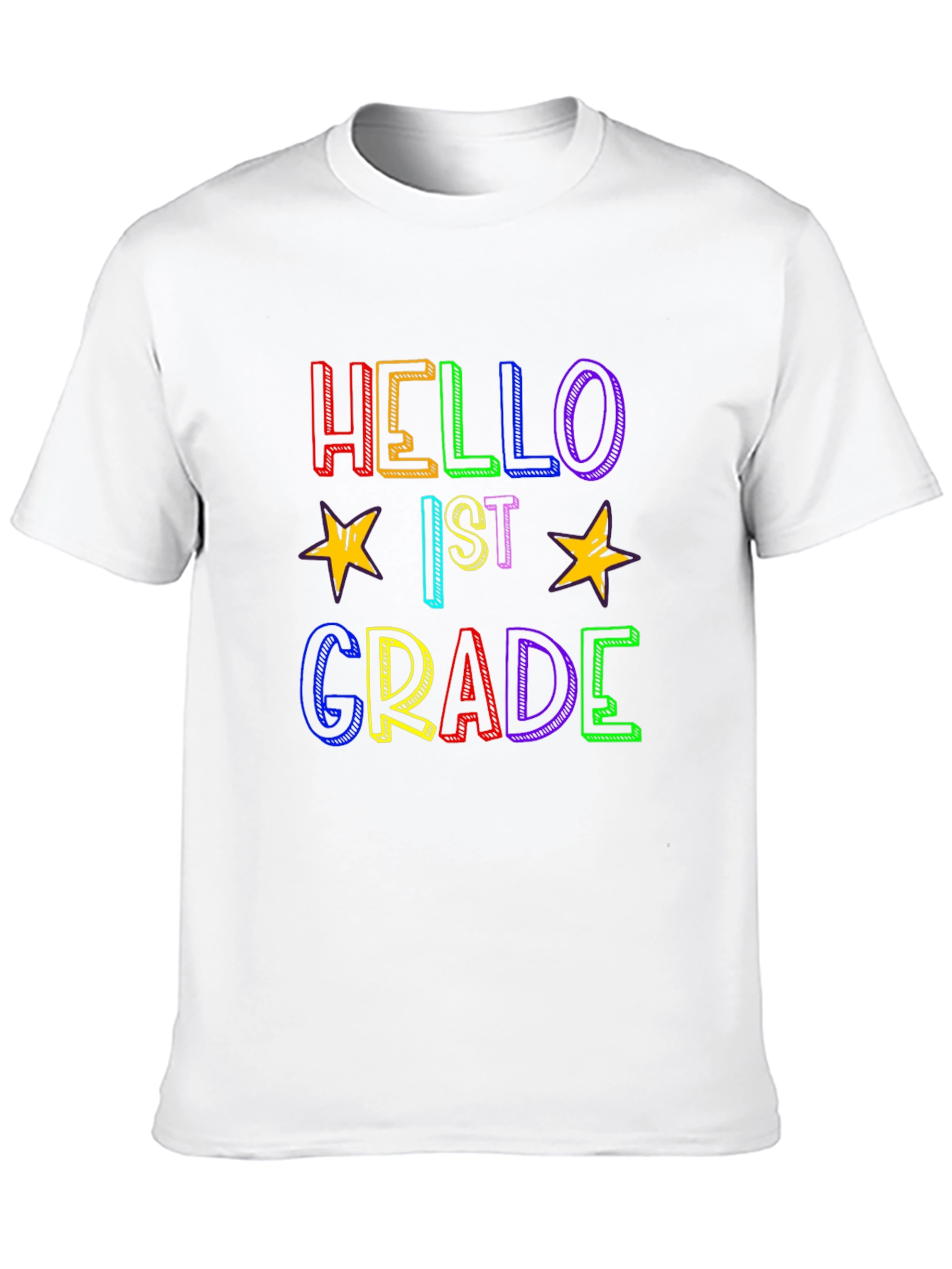 Hello 1st Grade Back to School T-Shirt