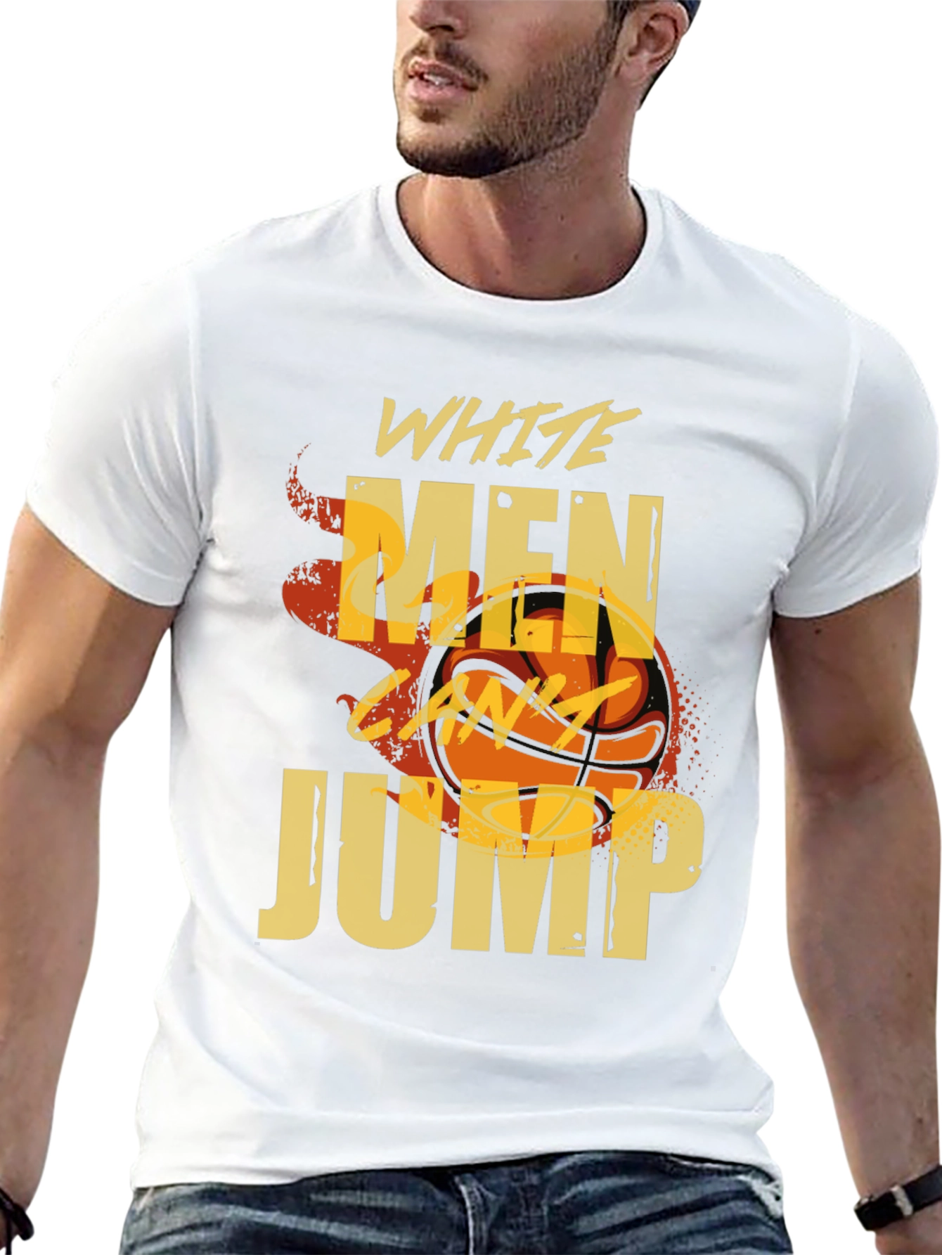 White Men Cant Jump Graphic T-Shirt