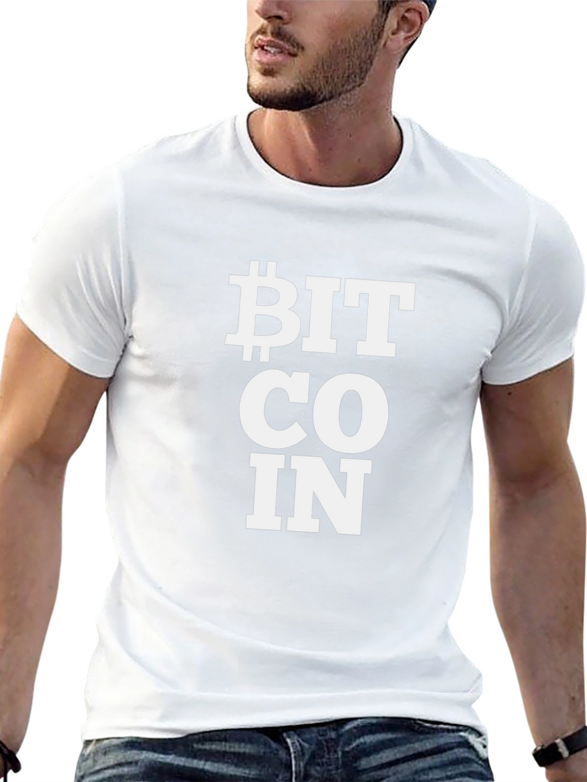 Bitcoin Crypto Black T-Shirt