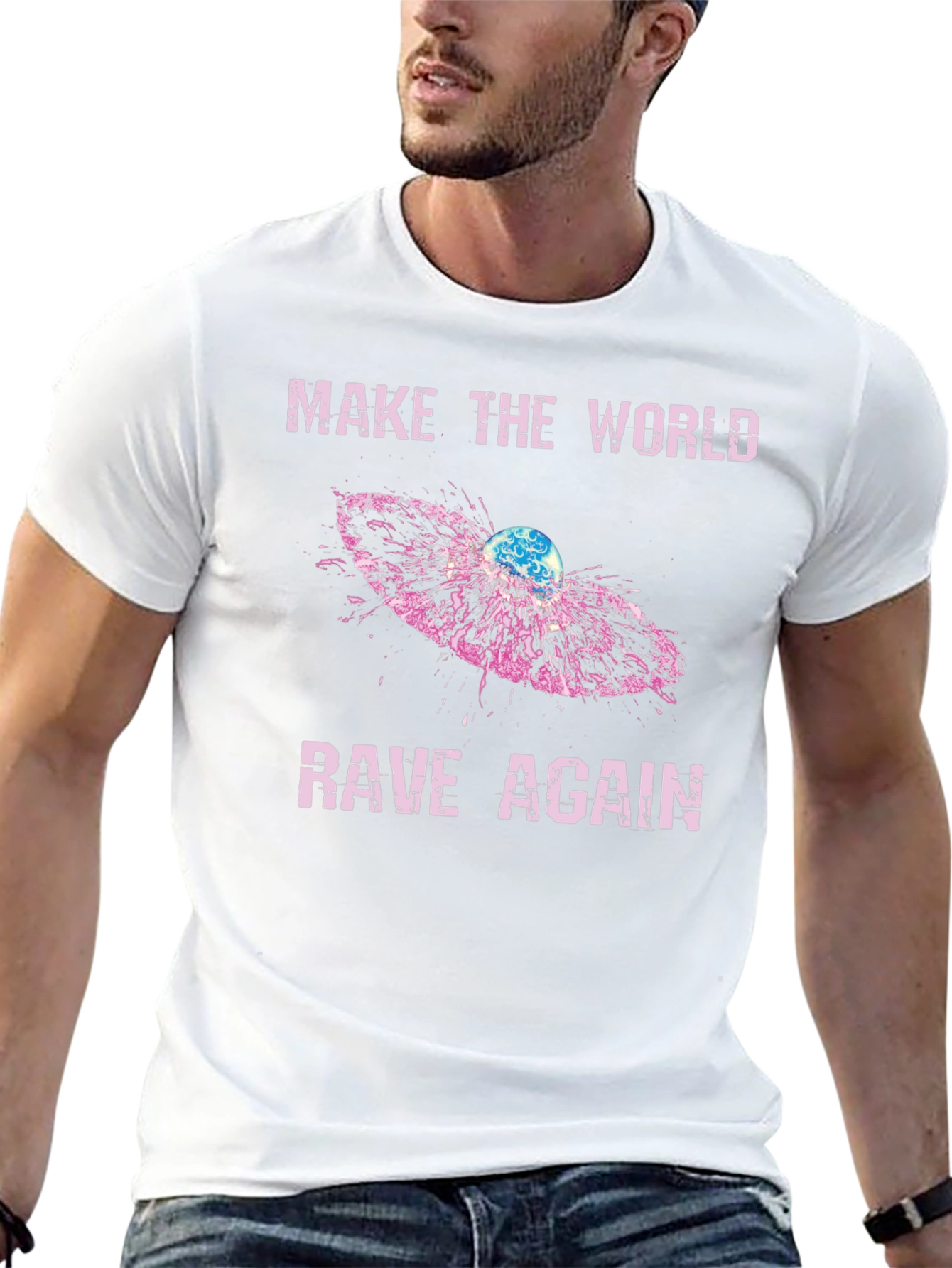 Make The World Rave Again Graphic Tee