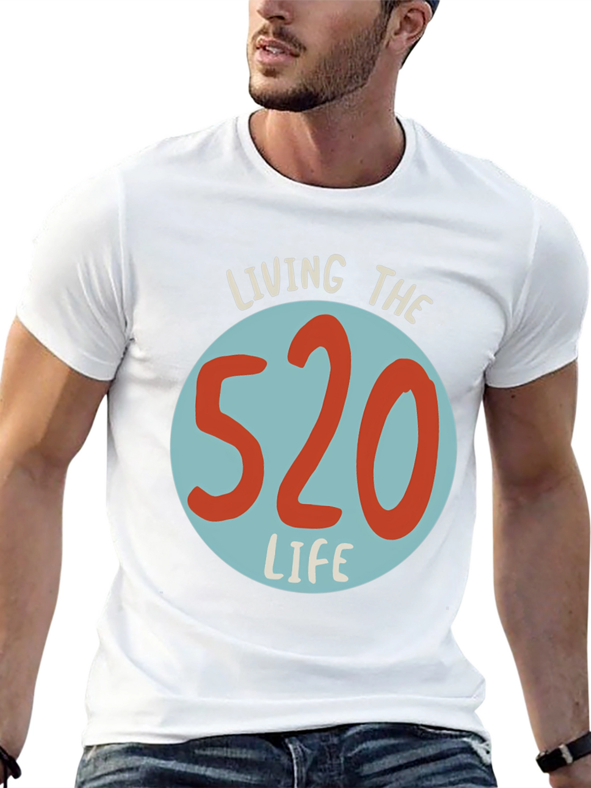 Living the 520 Life T-Shirt - Graphic Tee