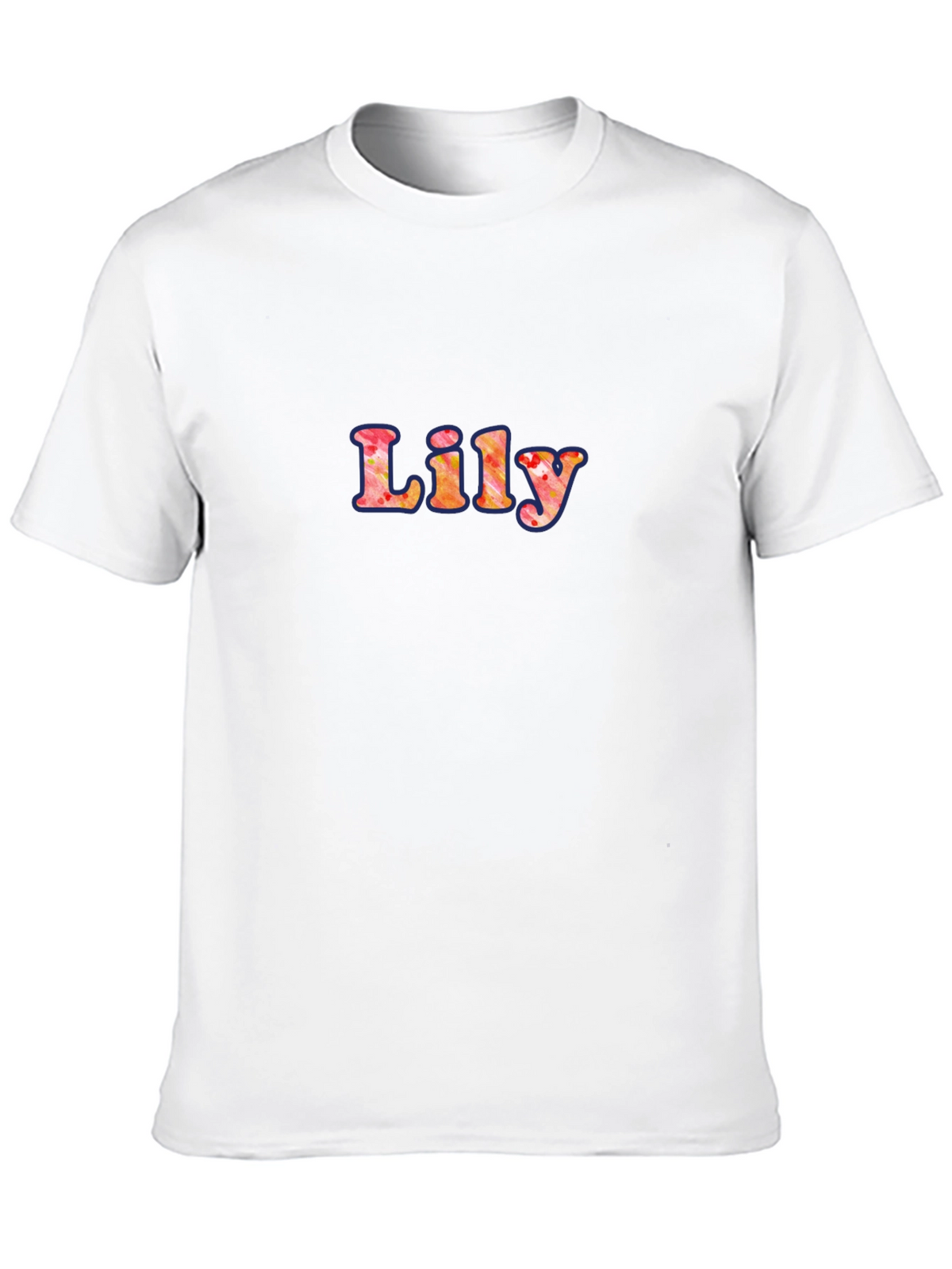 Lily Retro Tee - Unique Floral Name T-Shirt