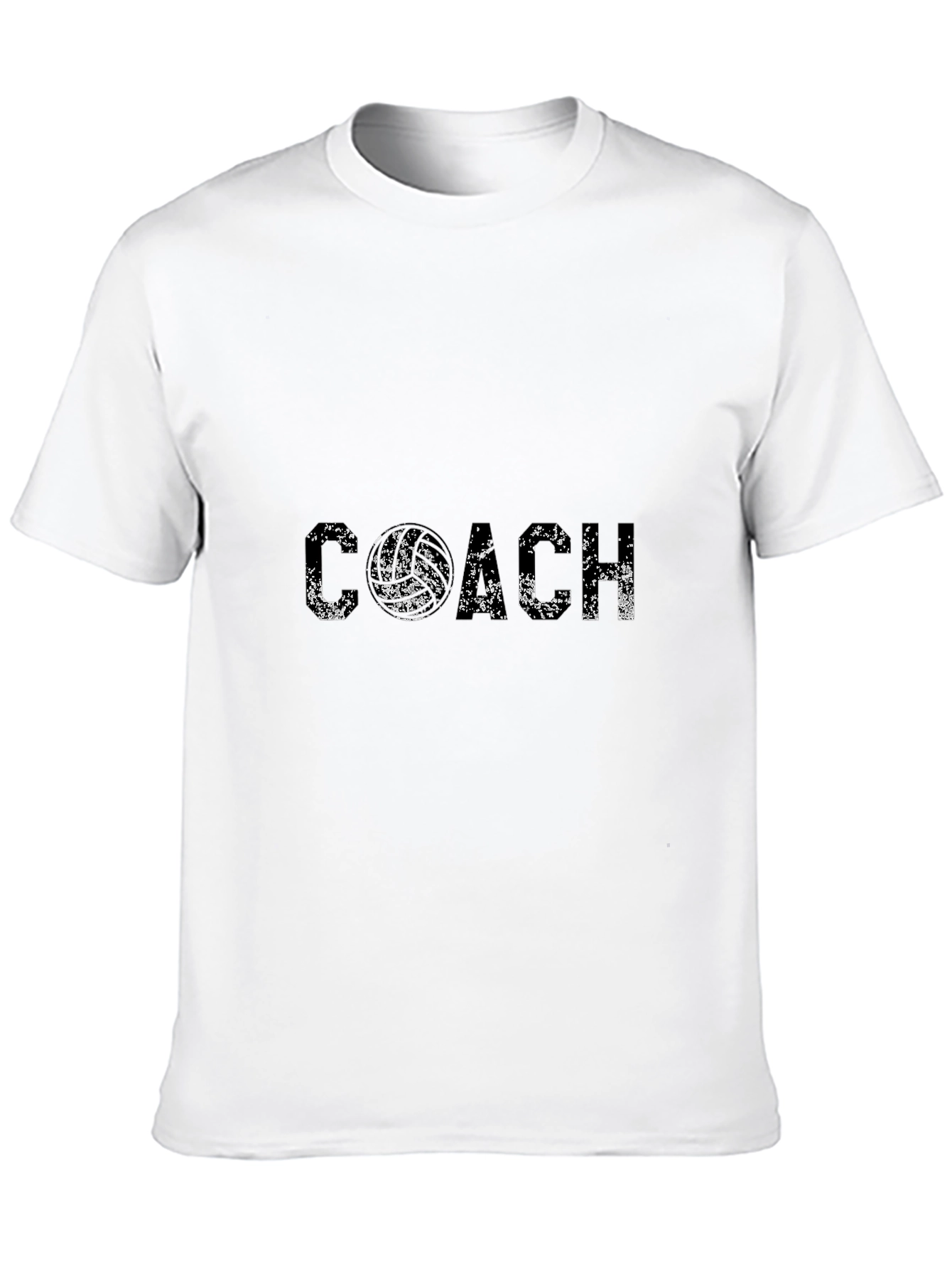 Coach T-Shirt - Black Distressed Print