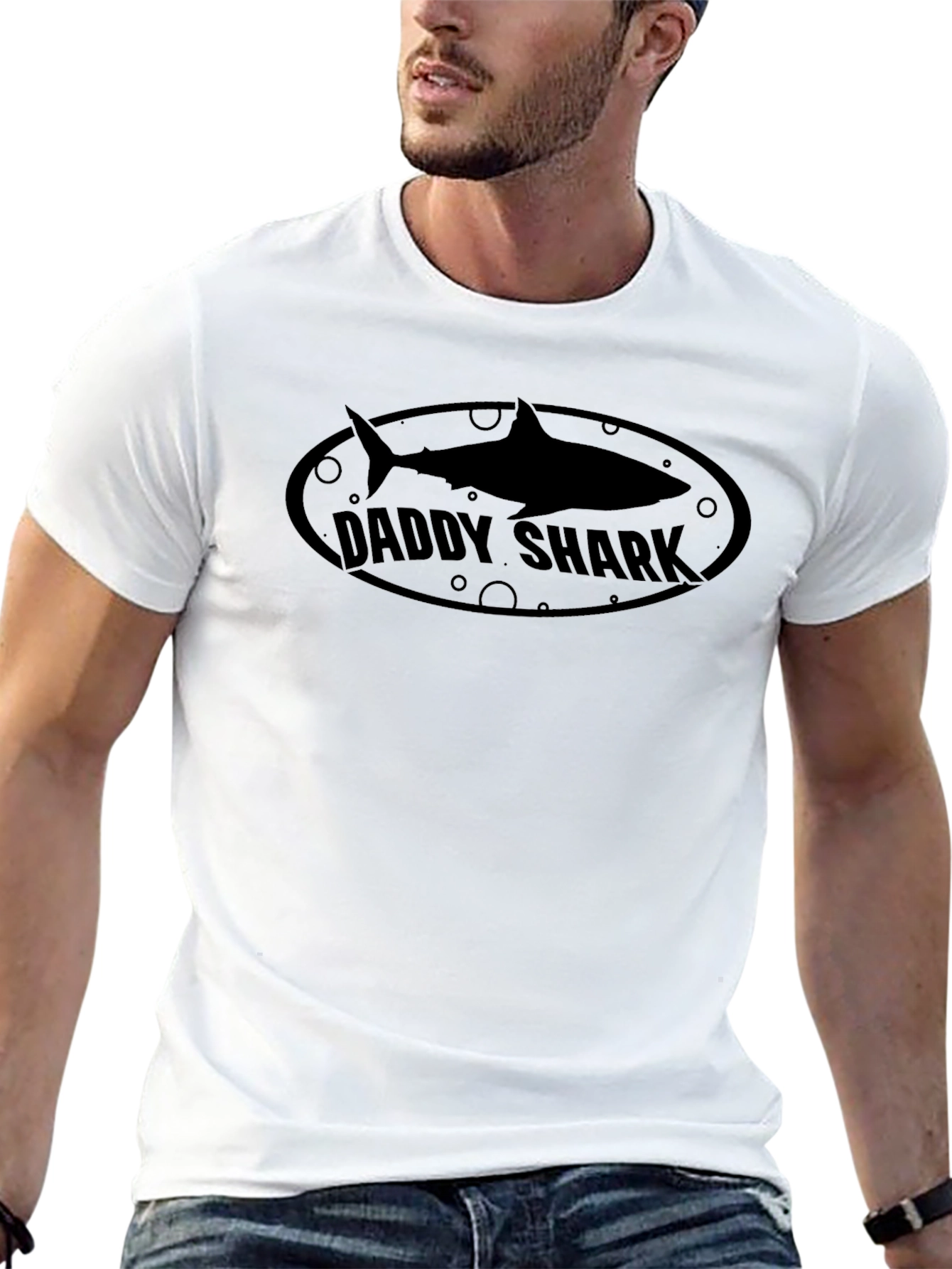 Daddy Shark T-Shirt - Fun Family Apparel