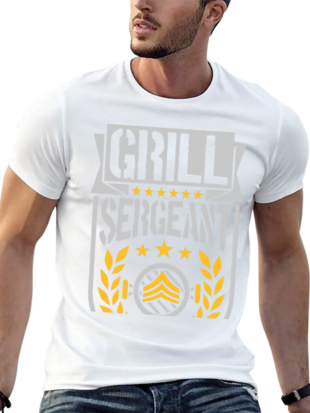 Grill Sergeant Graphic T-Shirt