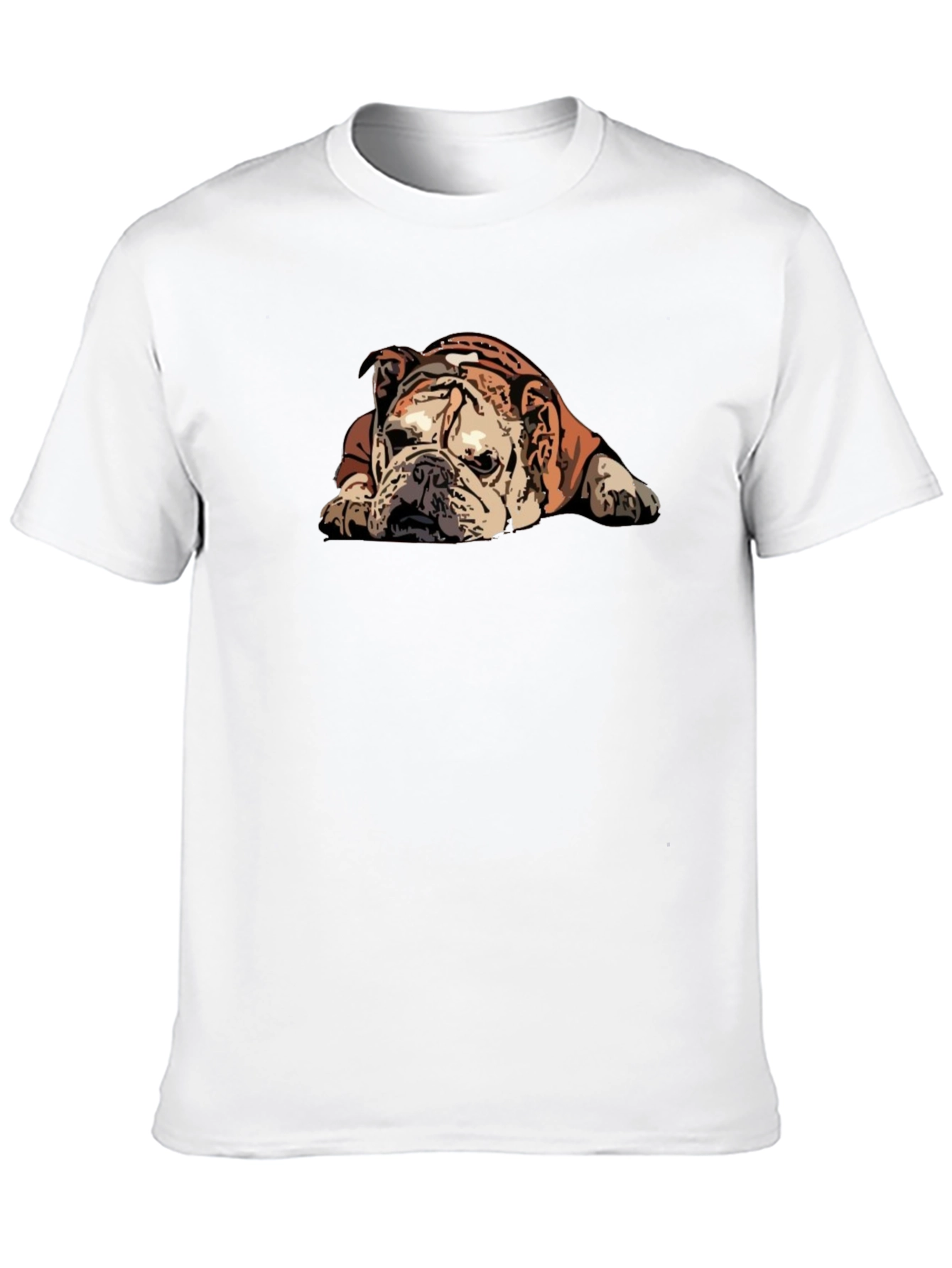 Bulldog Graphic T-Shirt - Relaxed Fit