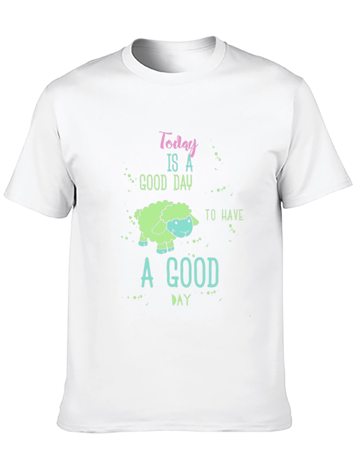 Good Day Sheep Graphic Tee - Unisex Casual Shirt