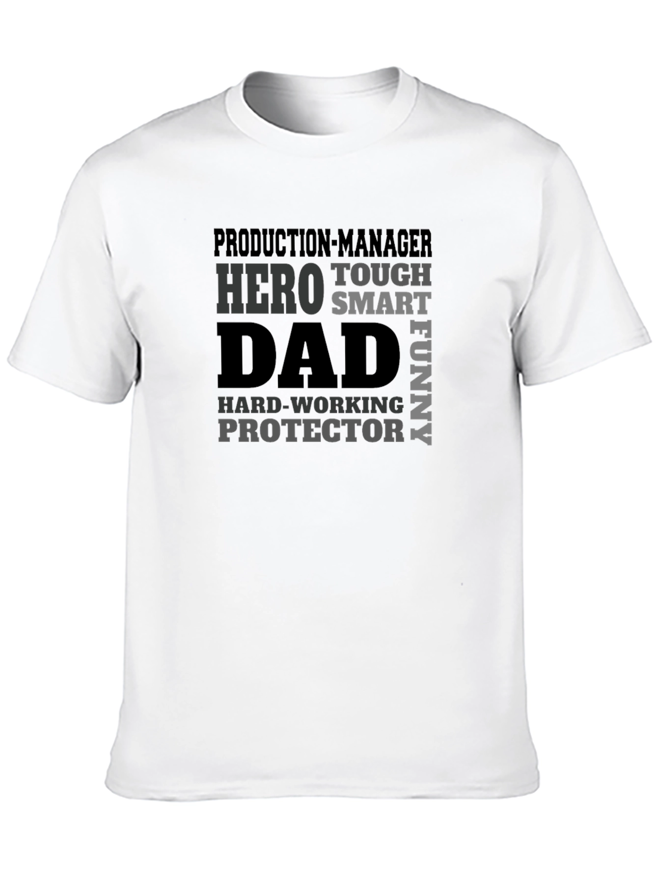 Production Manager Dad Hero T-Shirt