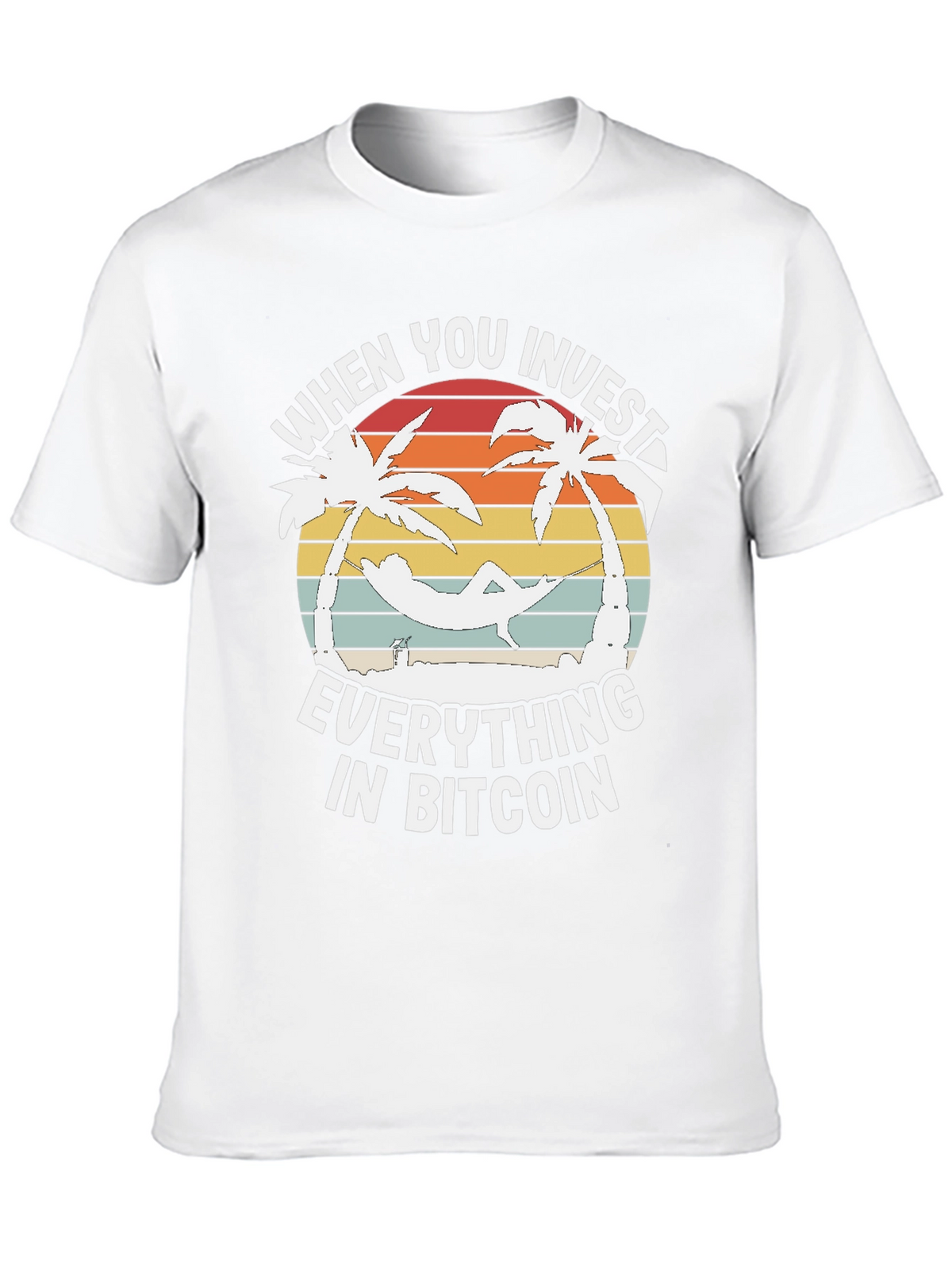 Bitcoin Investment Graphic Tee - Relax and Invest!