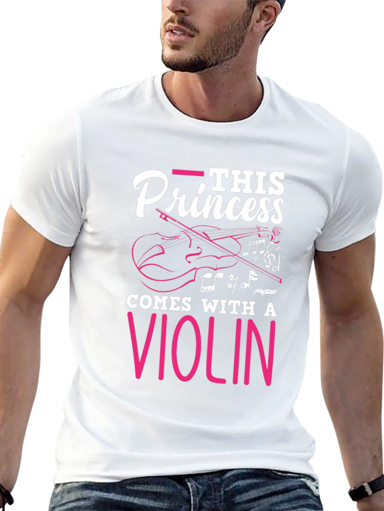 Princess Violin T-Shirt - Musicians Apparel