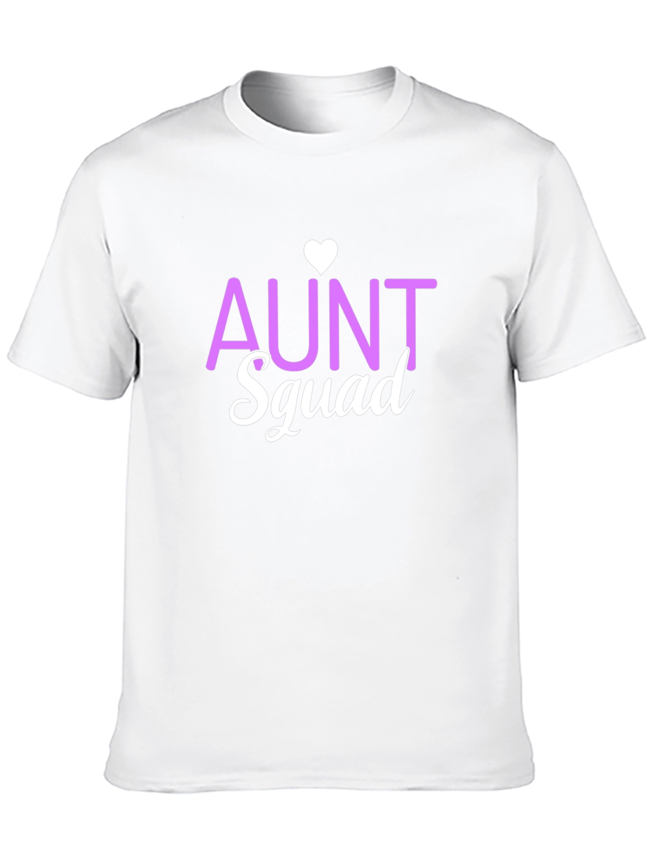 Aunt Squad Heart T-Shirt - Fun Family Apparel
