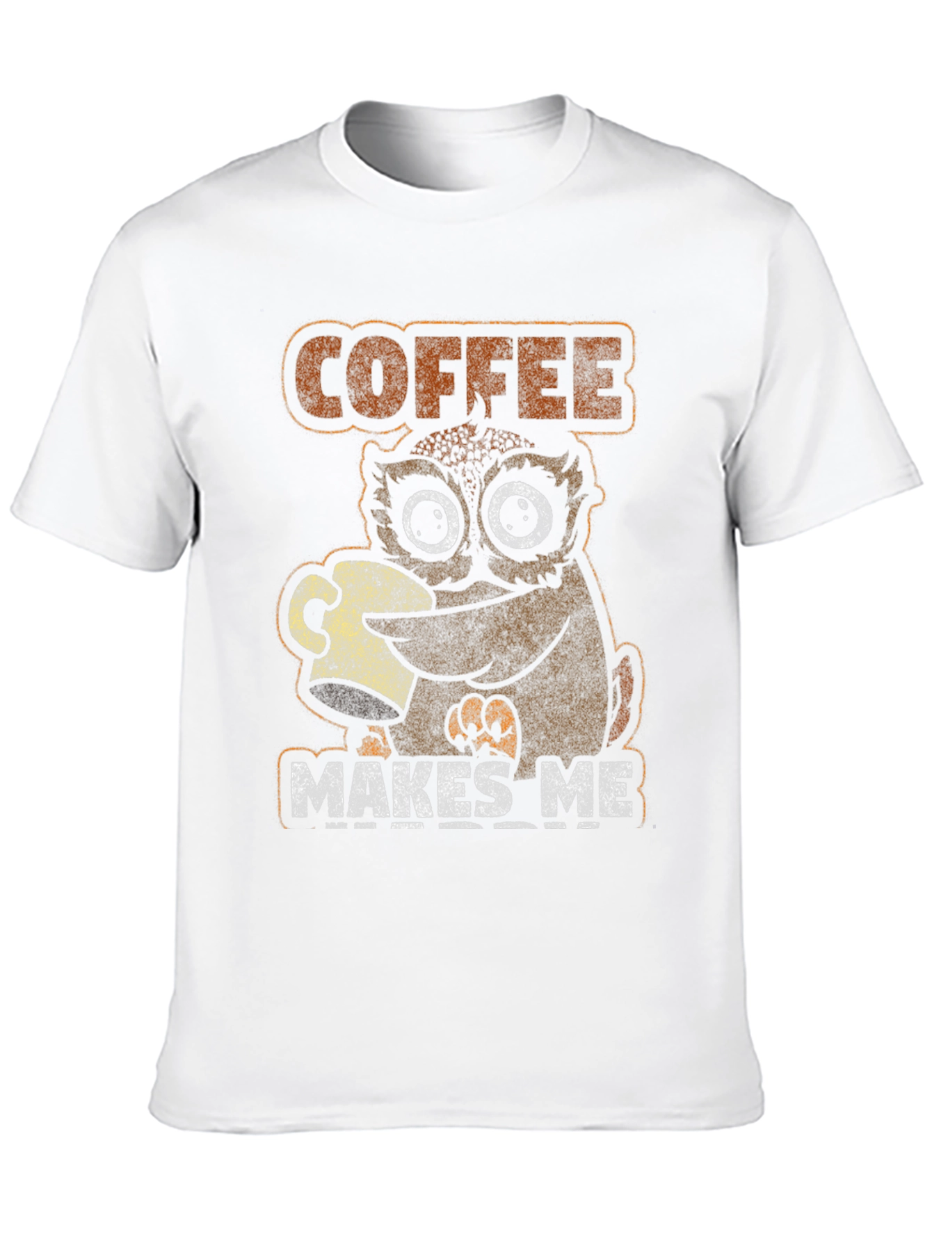 Coffee Makes Me Owl T-Shirt