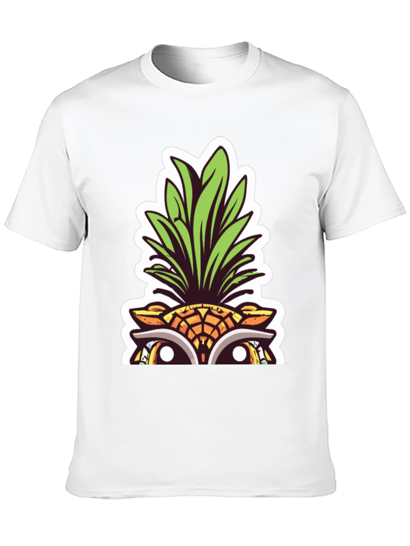 Pineapple Peek-a-Boo Graphic Tee