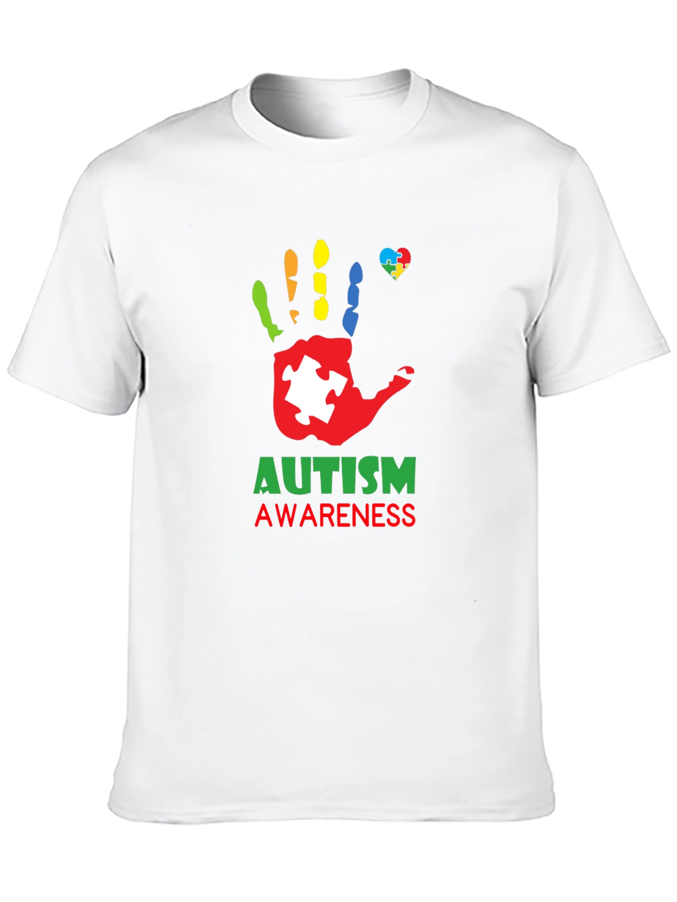 Autism Awareness Handprint T-Shirt