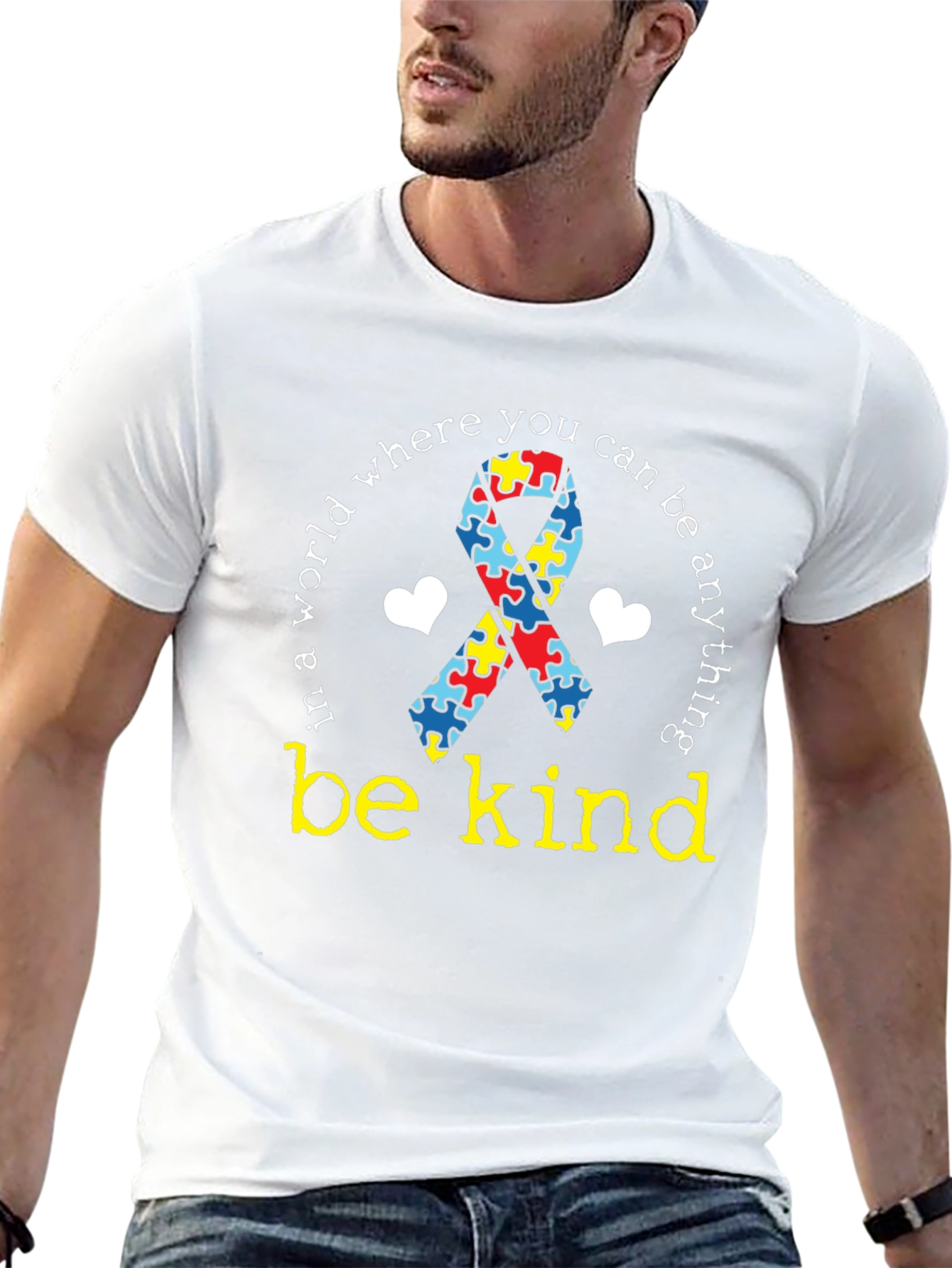 Autism Awareness T-Shirt: Be Kind Tee