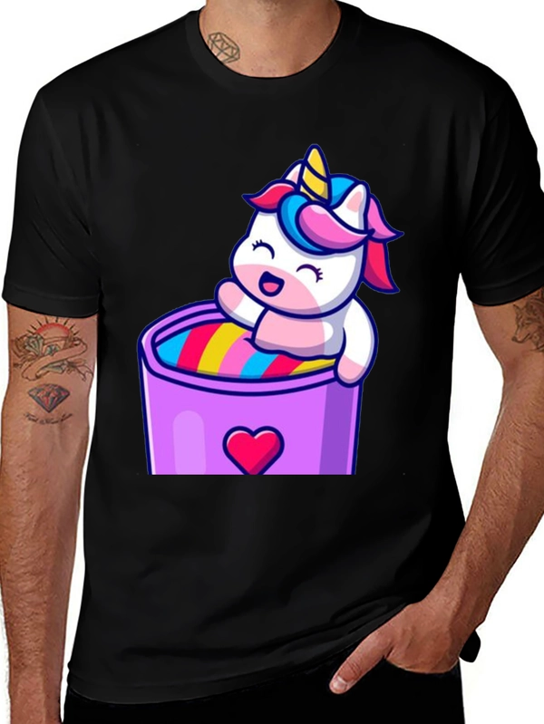 Unicorn in a Cup Graphic Tee