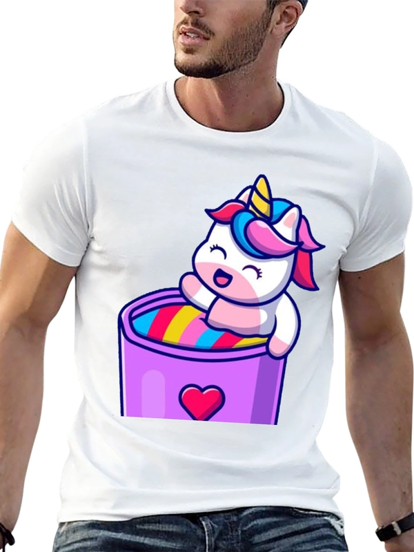 Unicorn in a Cup Graphic Tee