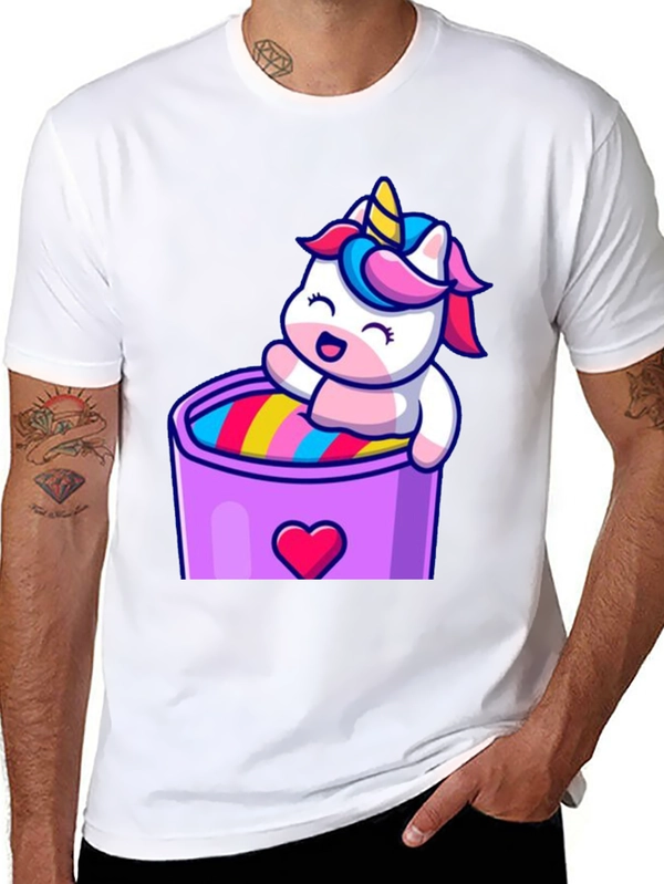 Unicorn in a Cup Graphic Tee