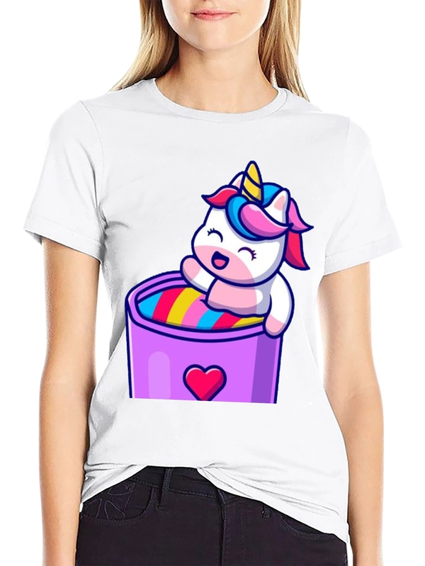 Unicorn in a Cup Graphic Tee