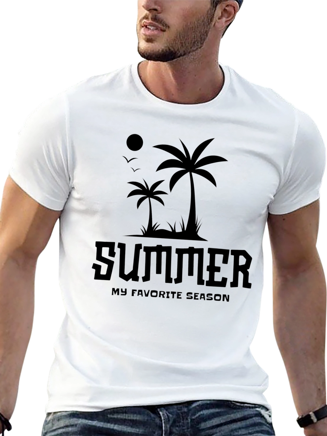 Summer My Favorite Season Graphic Tee